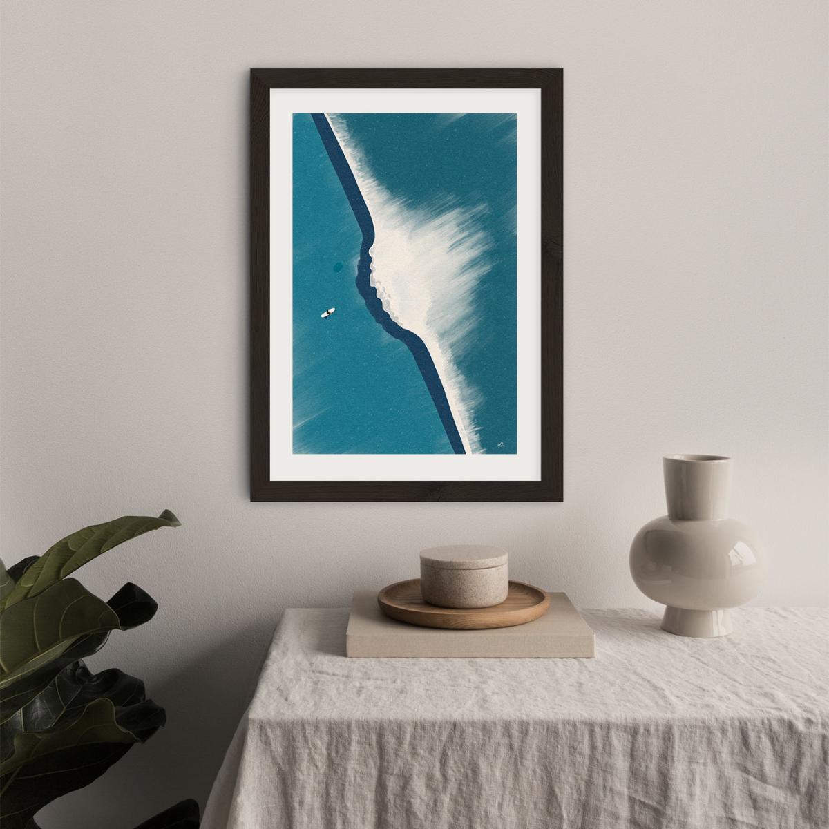 Mondays Remastered Art Print Black Frame – image 5