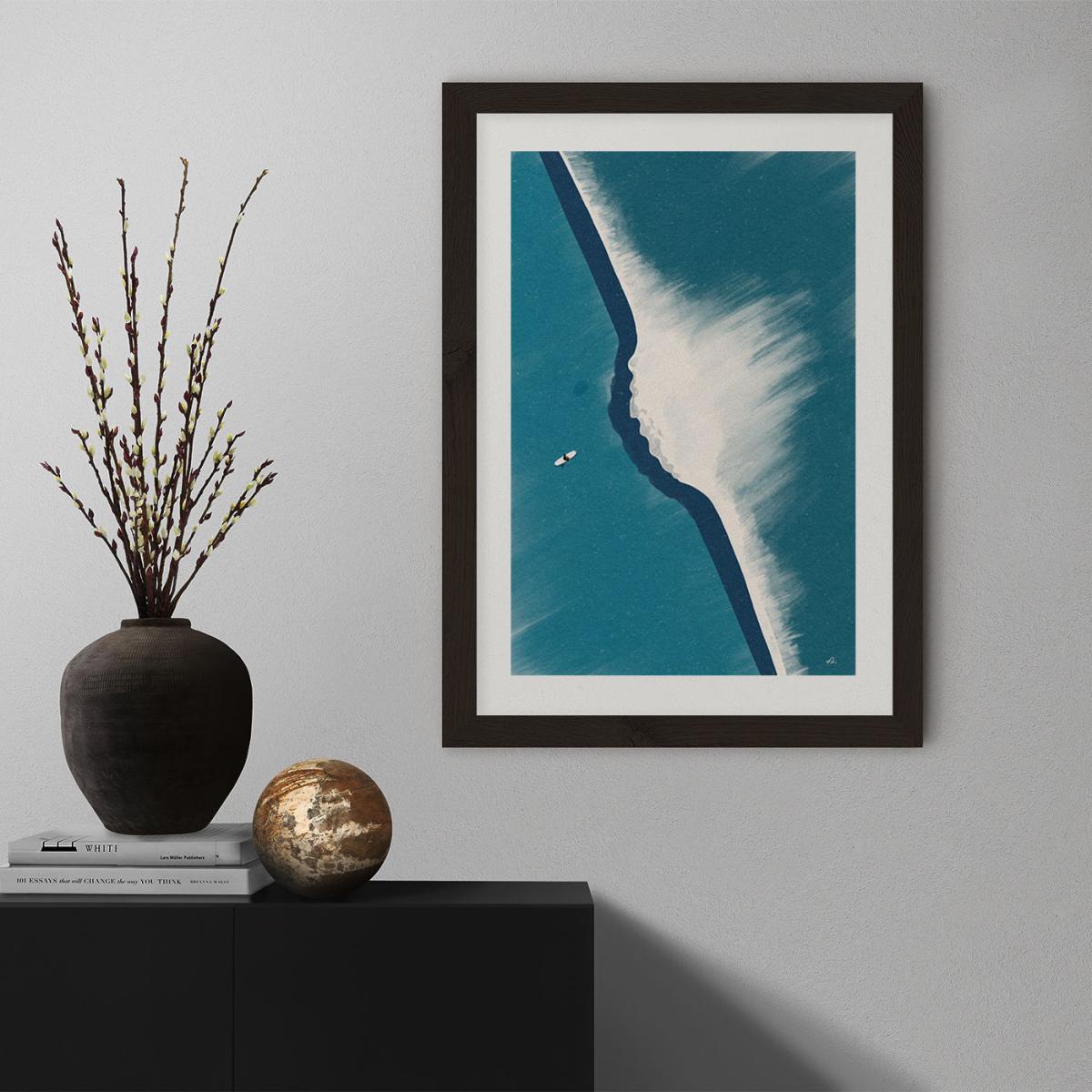 Mondays Remastered Art Print Black Frame – image 6