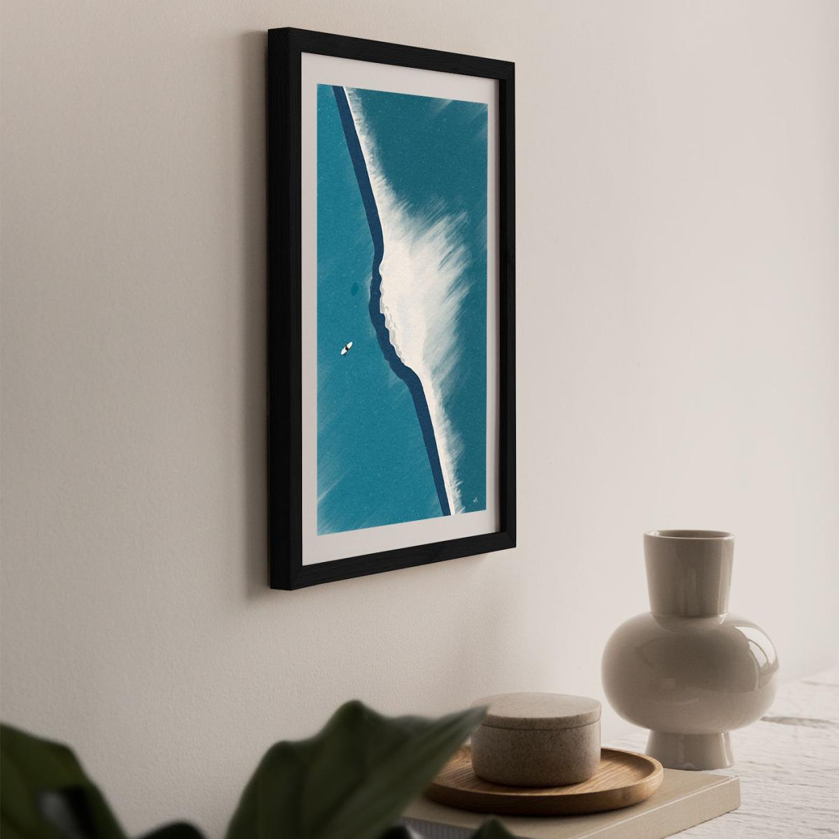 Mondays Remastered Art Print Black Frame – image 7