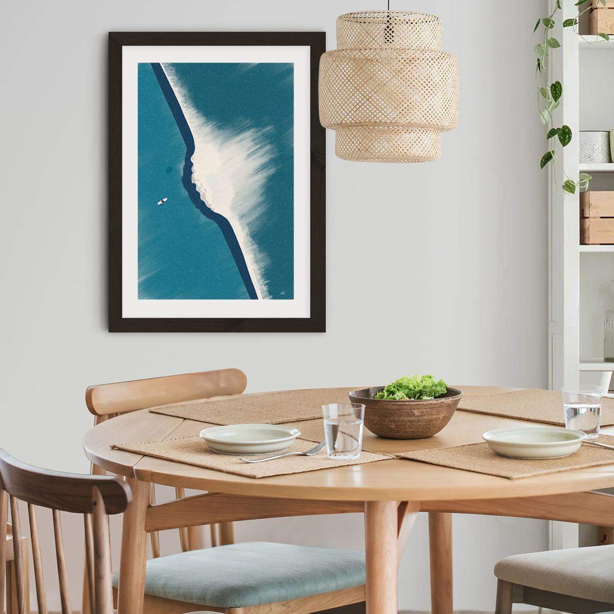 Mondays Remastered Art Print Black Frame – image 8