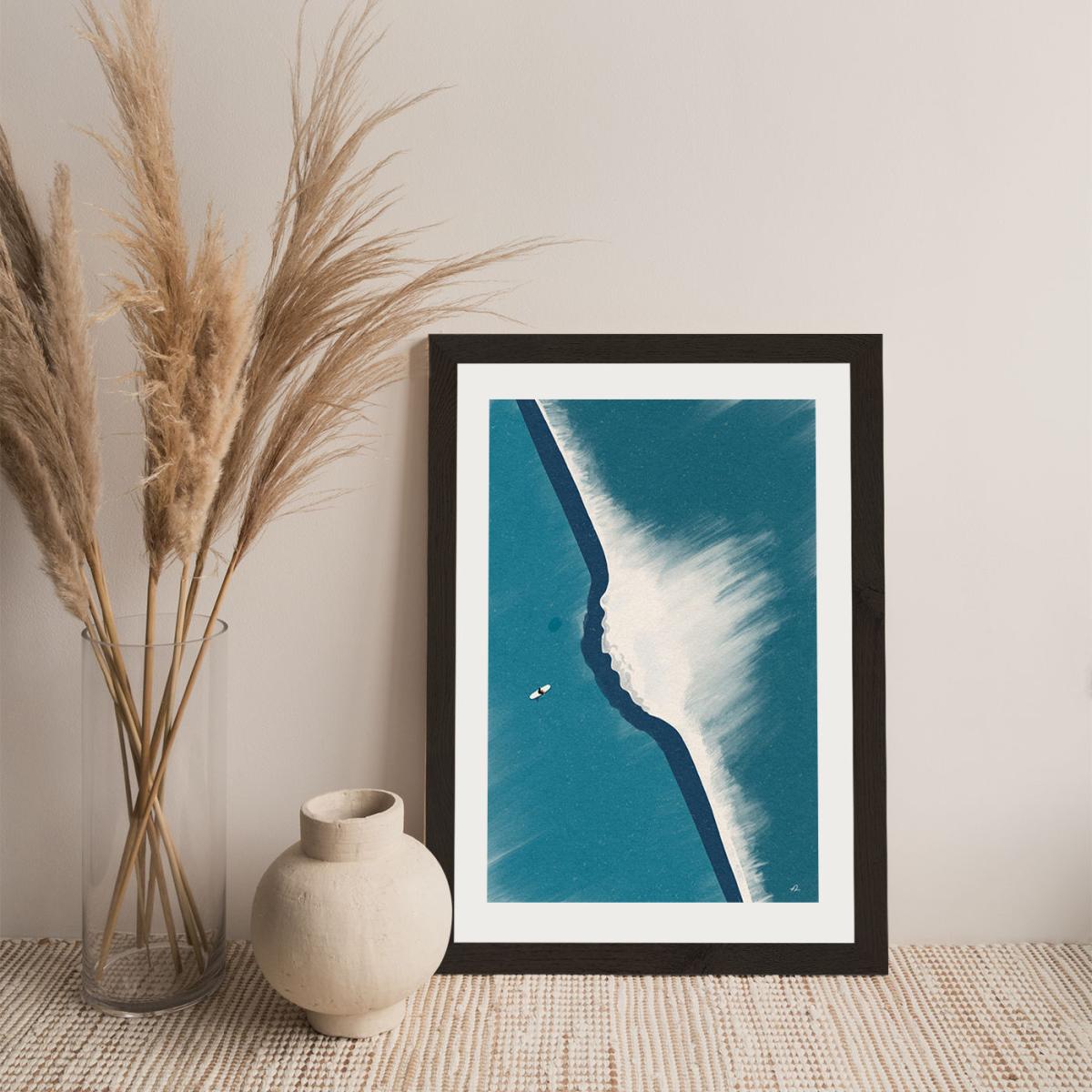 Mondays Remastered Art Print Black Frame – image 9