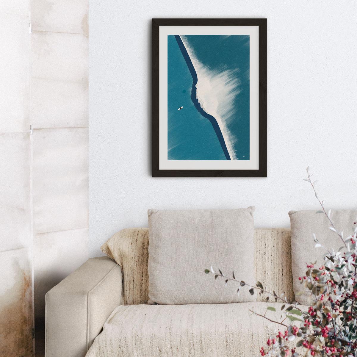 Mondays Remastered Art Print Black Frame – image 10