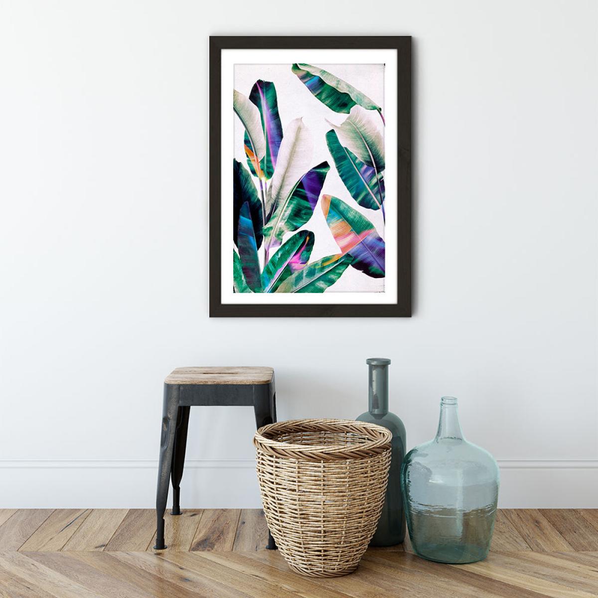 Tropical No. 1 Art Print Black Frame – image 7