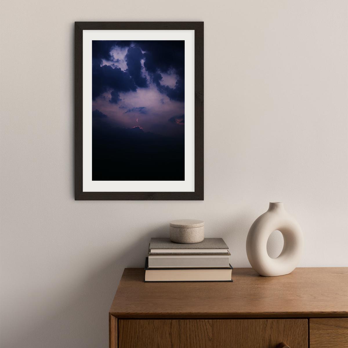 Afterglow Art Print Black Frame – image 2