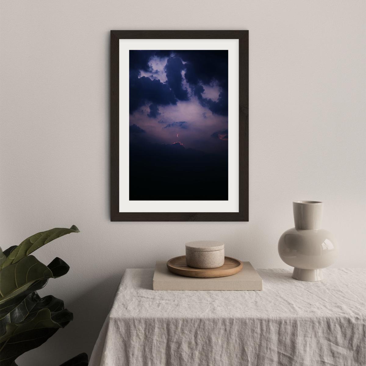 Afterglow Art Print Black Frame – image 3