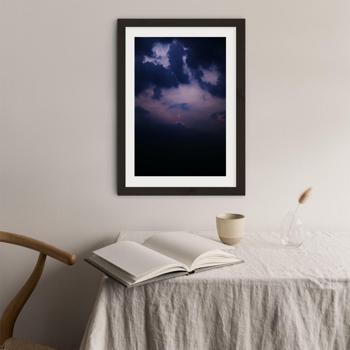 Afterglow Art Print Black Frame – image 5