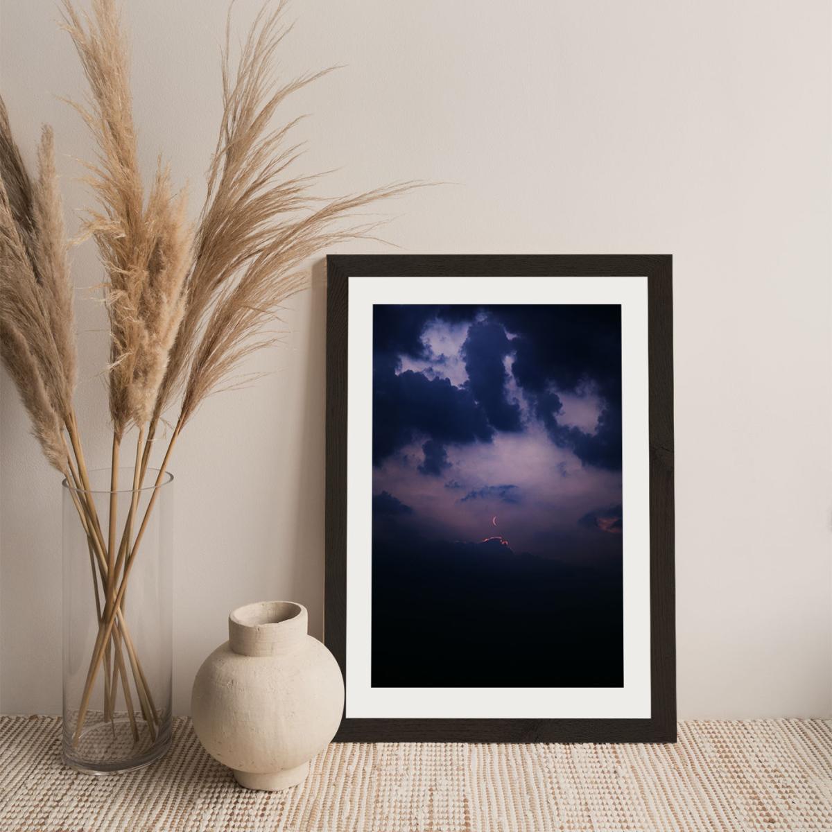 Afterglow Art Print Black Frame – image 6