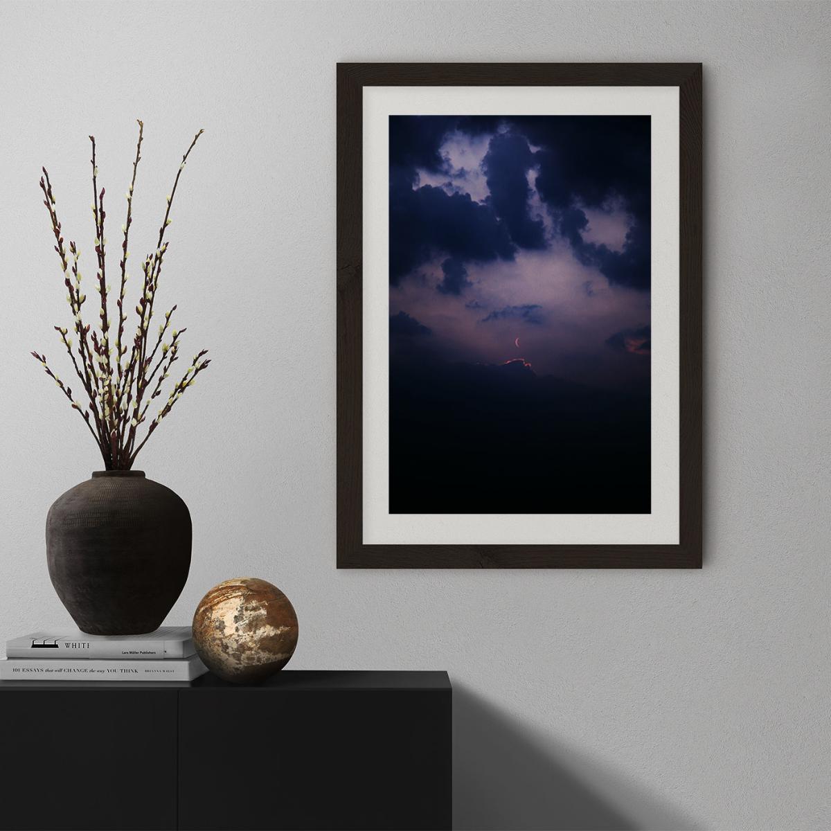 Afterglow Art Print Black Frame – image 7