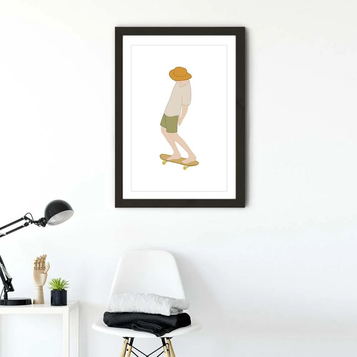 Jazz Art Print Black Frame – image 2