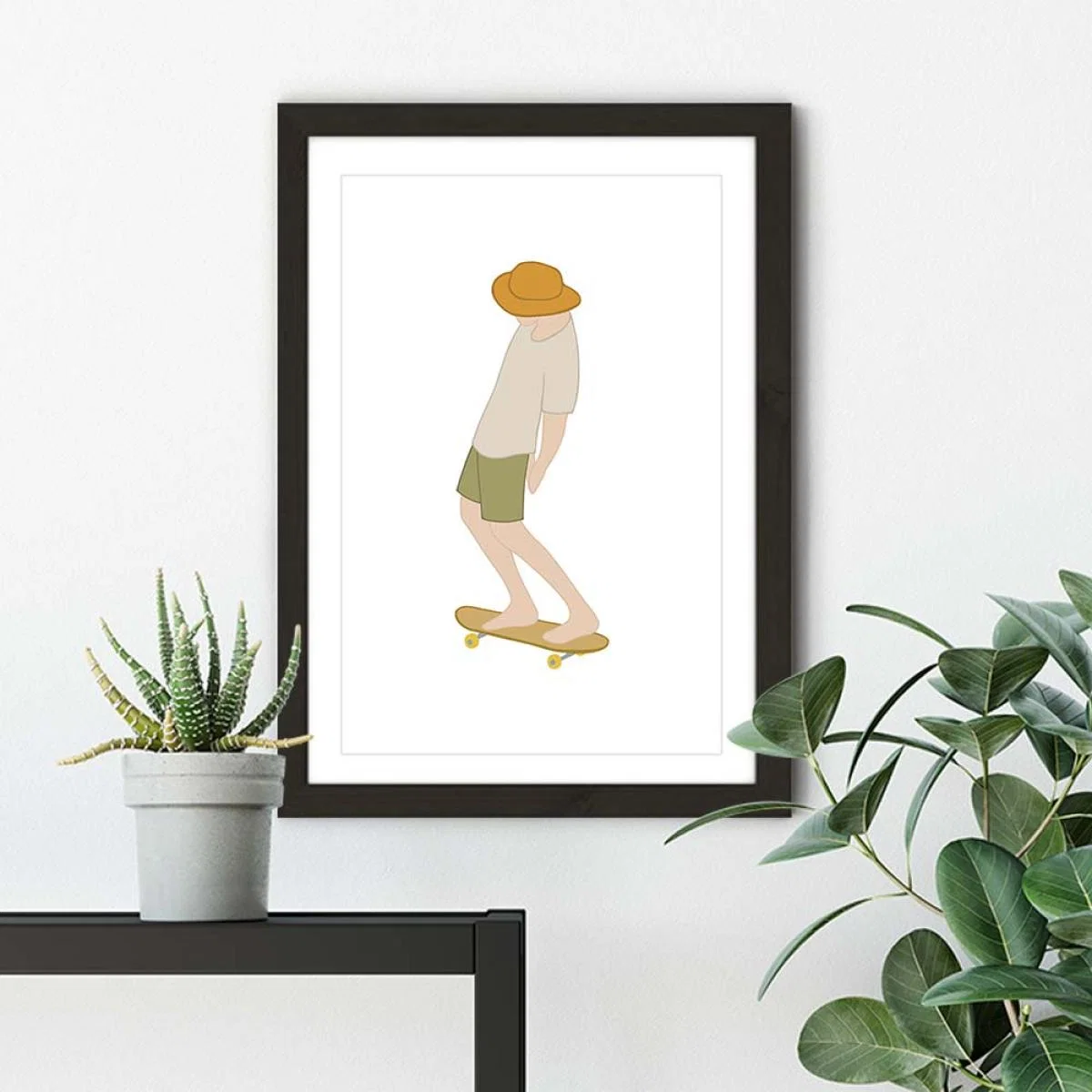 Jazz Art Print Black Frame – image 5