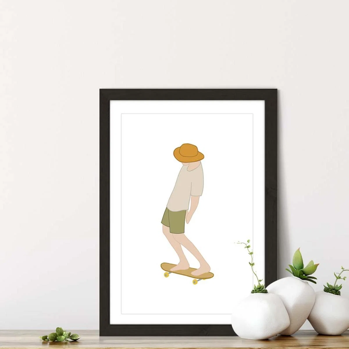 Jazz Art Print Black Frame – image 7
