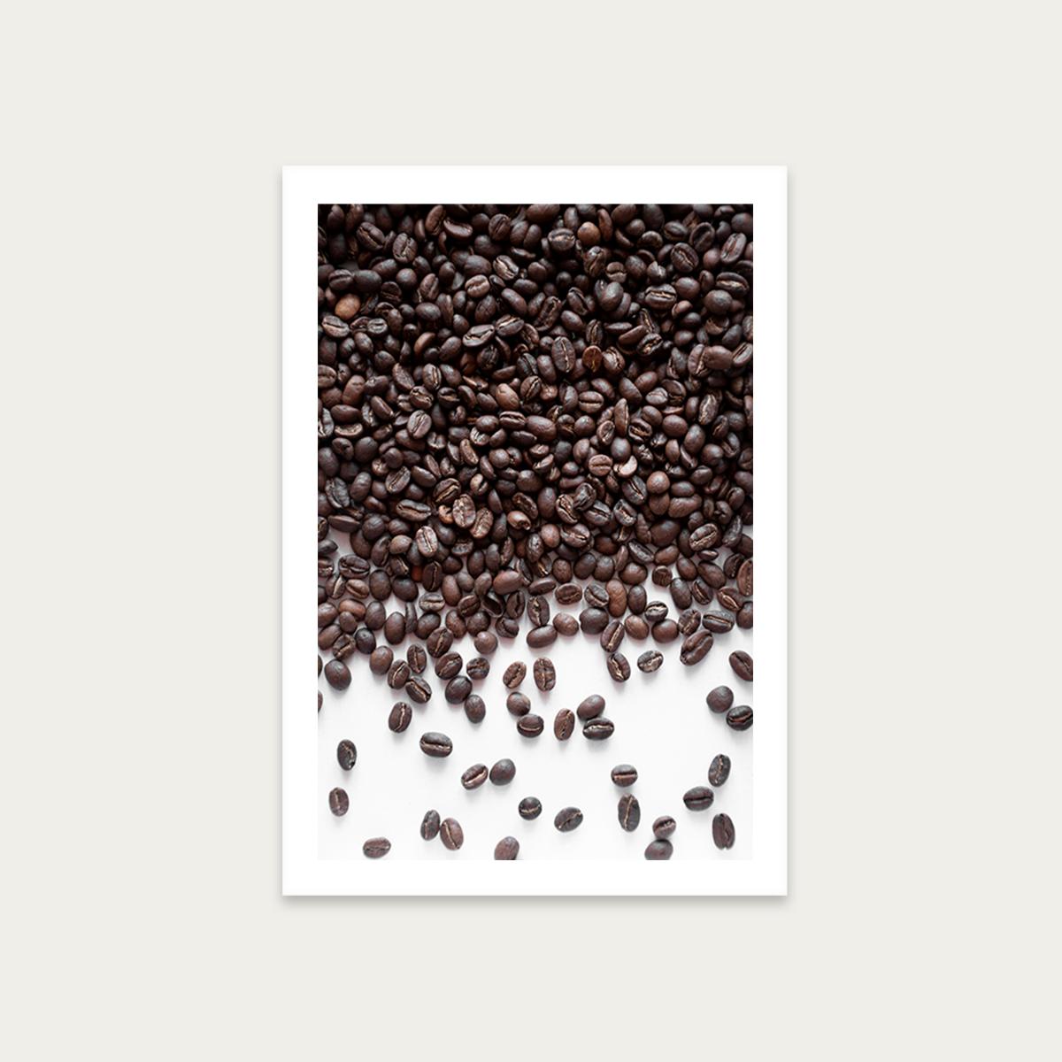 Breakfast Coffee Confetti Art Print Unframed