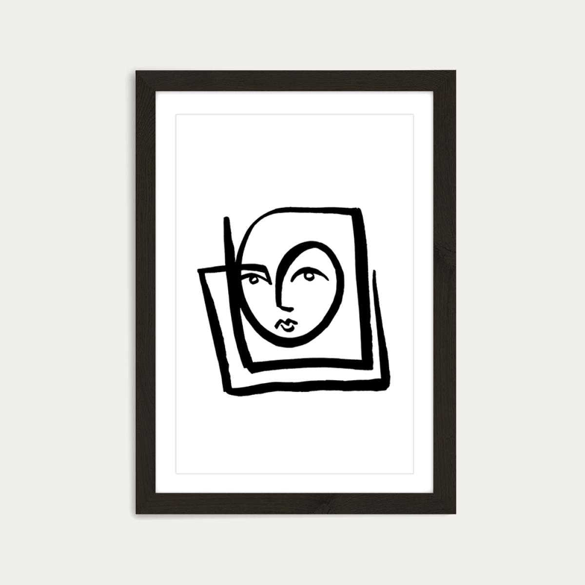 Conscious Art Print Black Frame – image 1