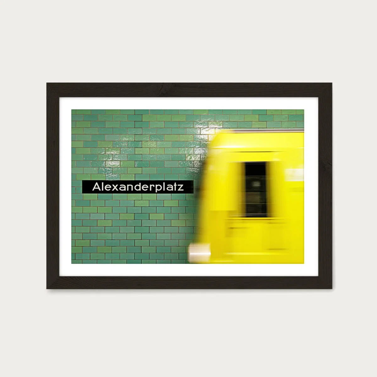 Reaching Alex Art Print Black Frame – image 1