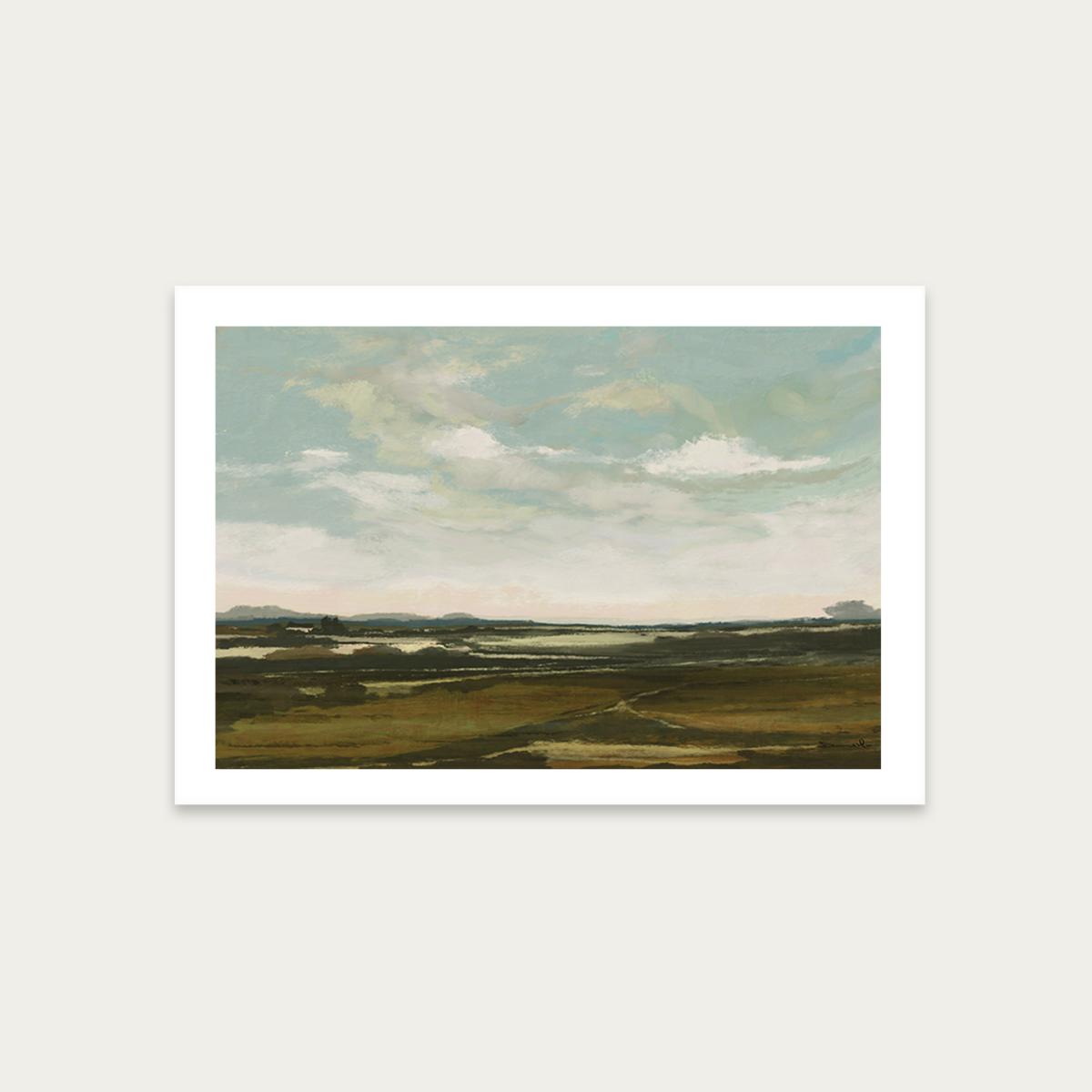 Valley View Art Print Unframed