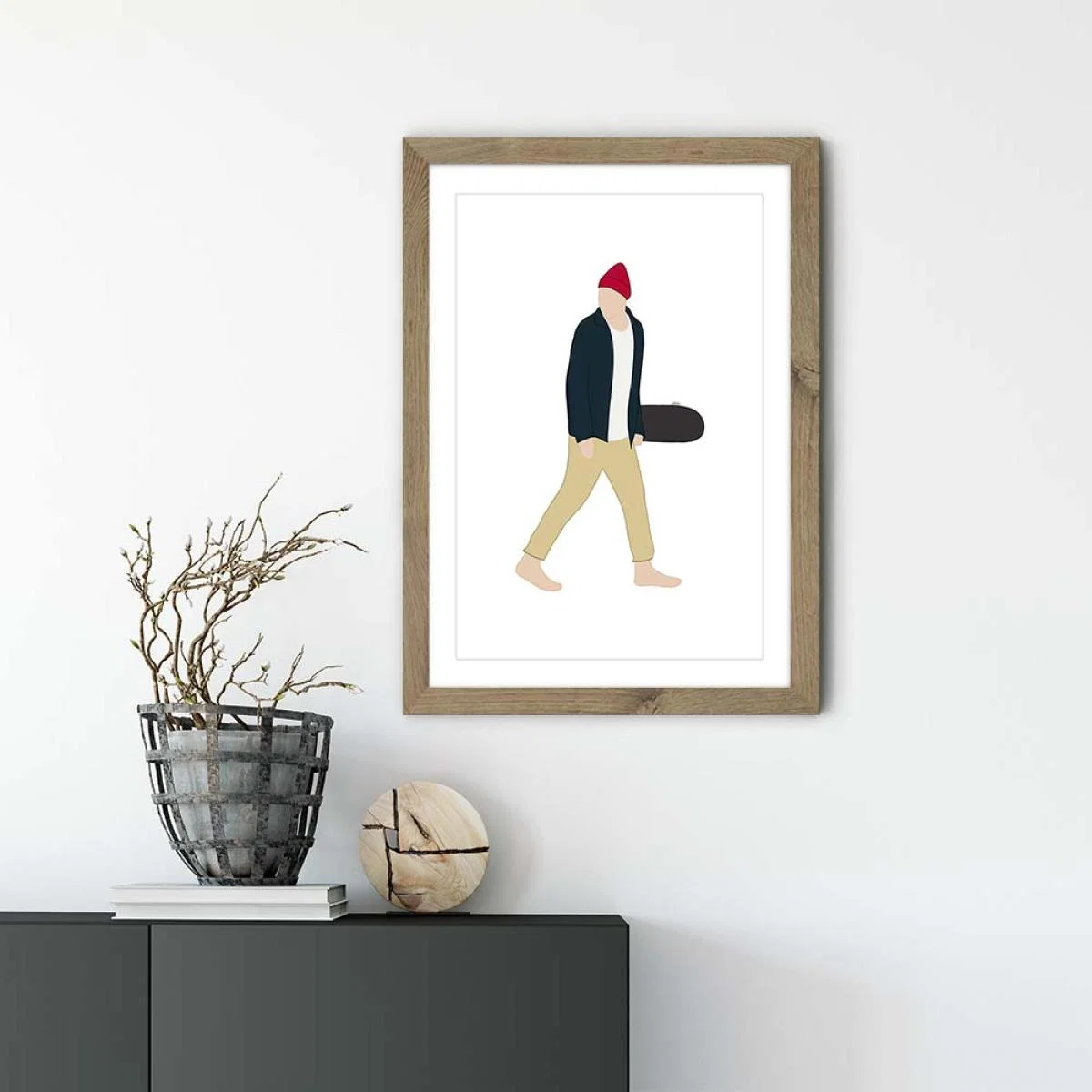 Classic Art Print Oak Frame – image 2