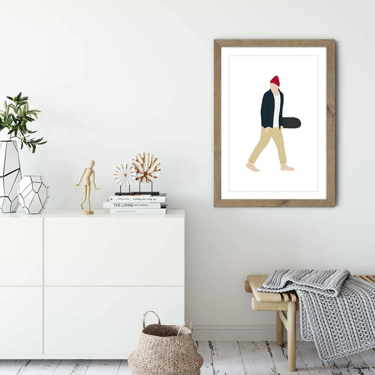 Classic Art Print Oak Frame – image 3