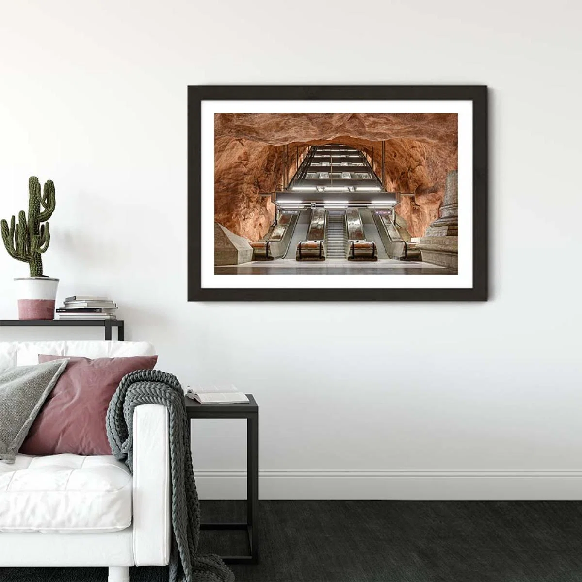 Radhuset Art Print Black Frame – image 2