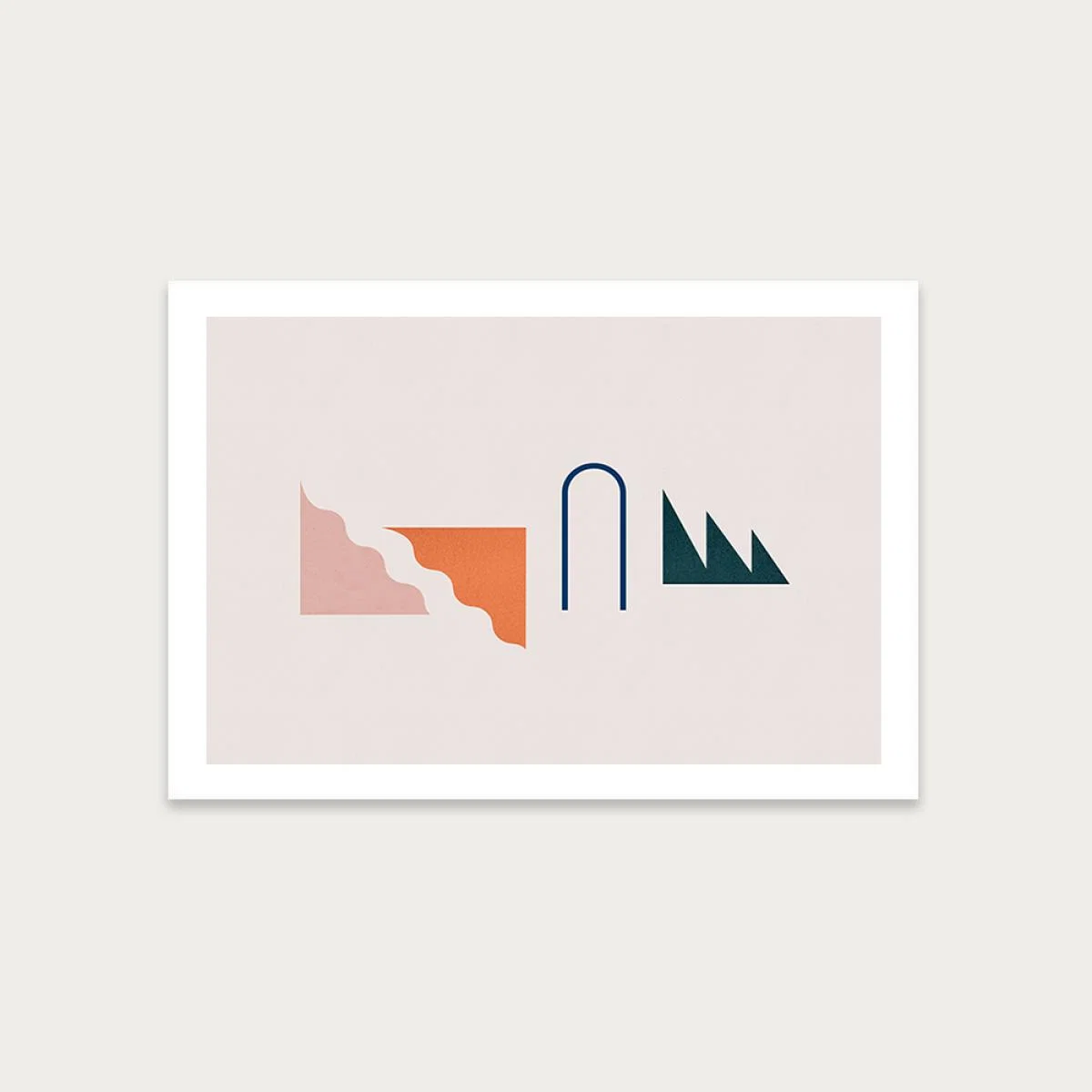 Even Art Print Unframed