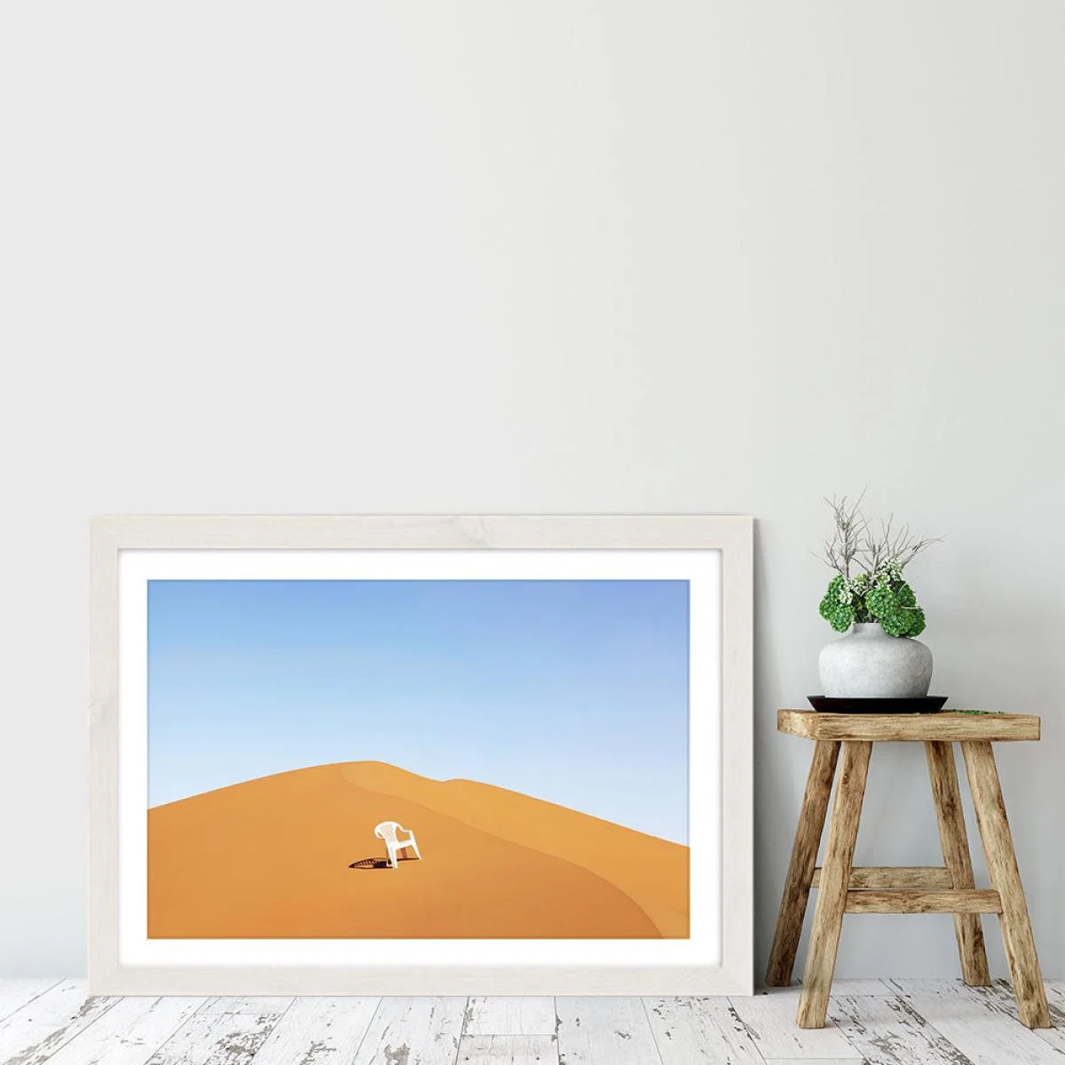 Escape Art Print White Frame – image 6