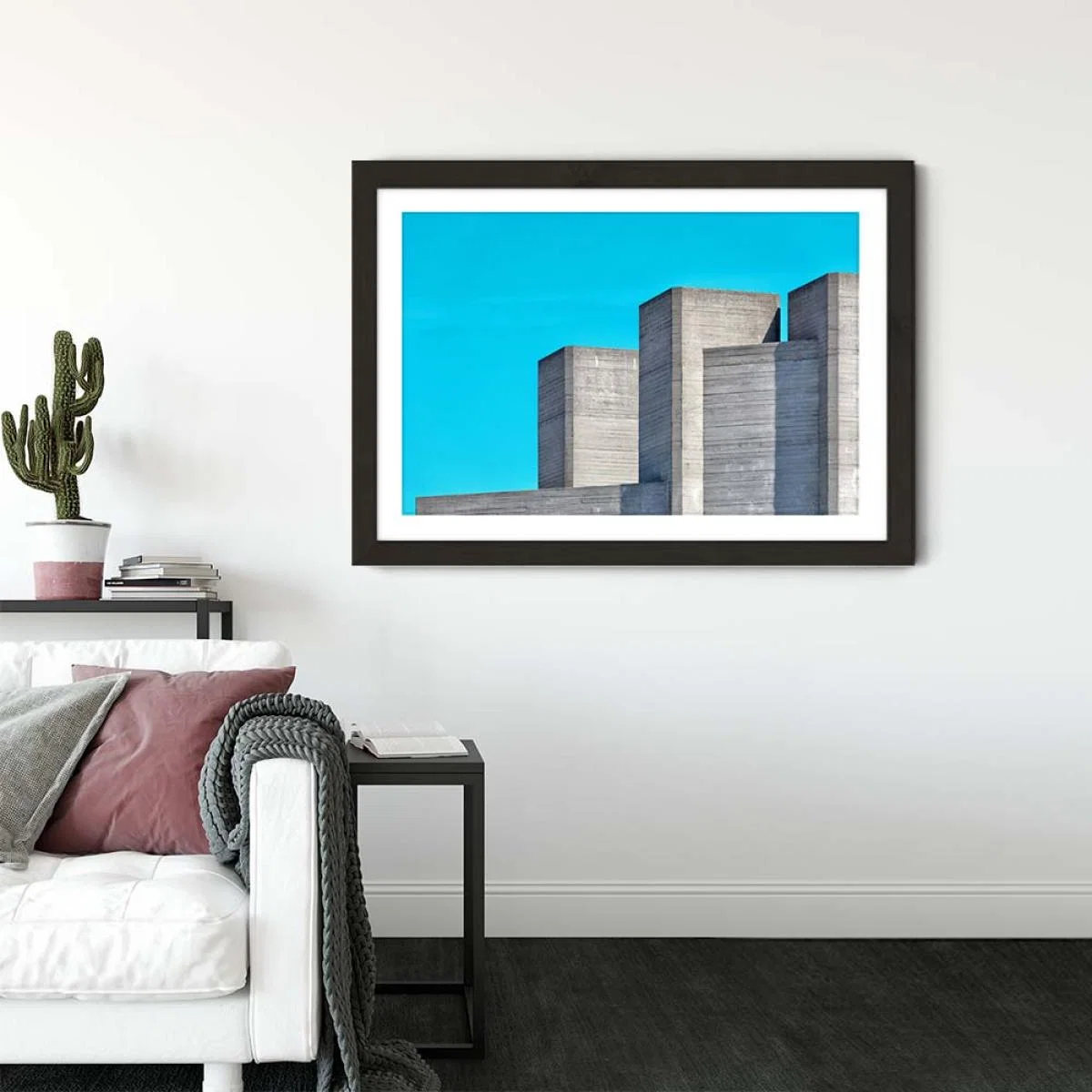 National Theatre 03 Art Print Black Frame – image 2