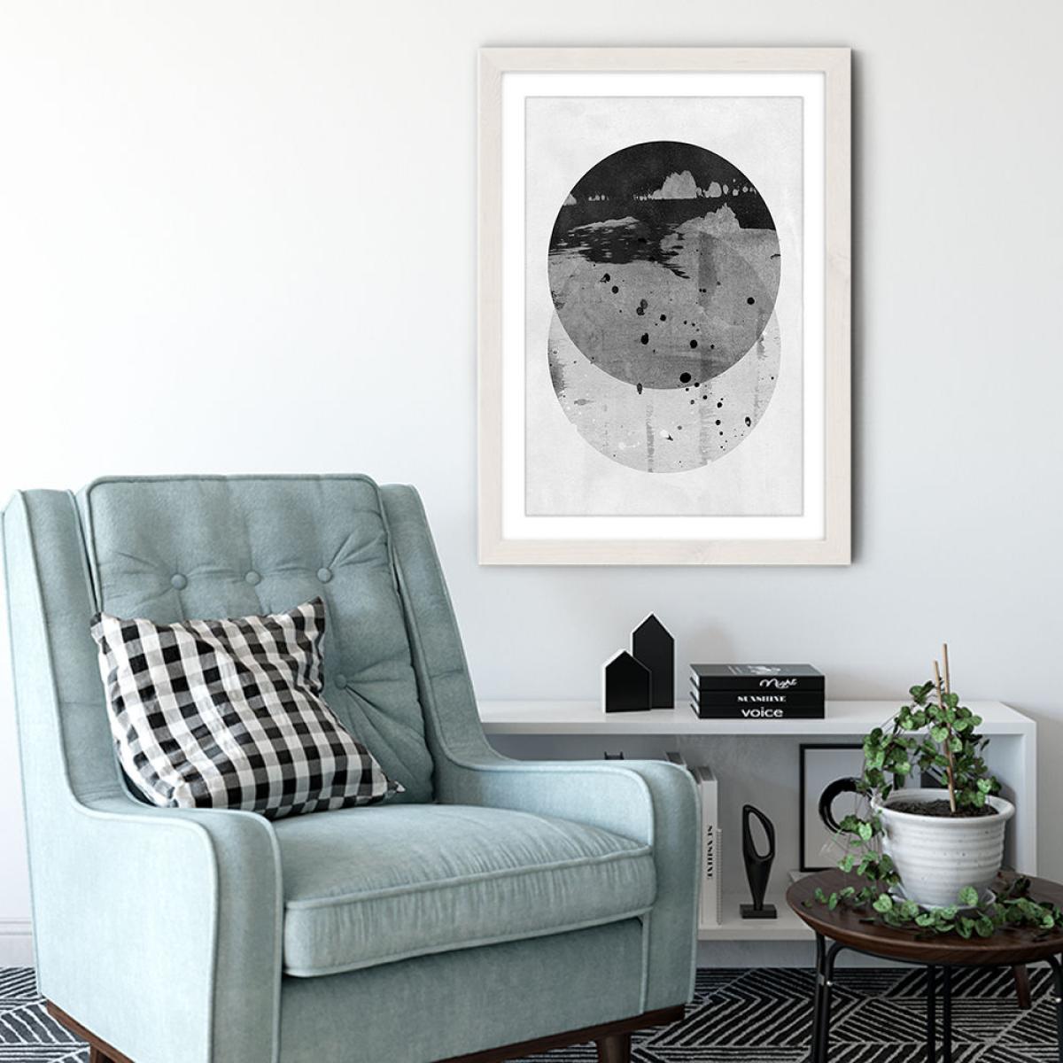Geometry No. 3 Art Print White Frame – image 5