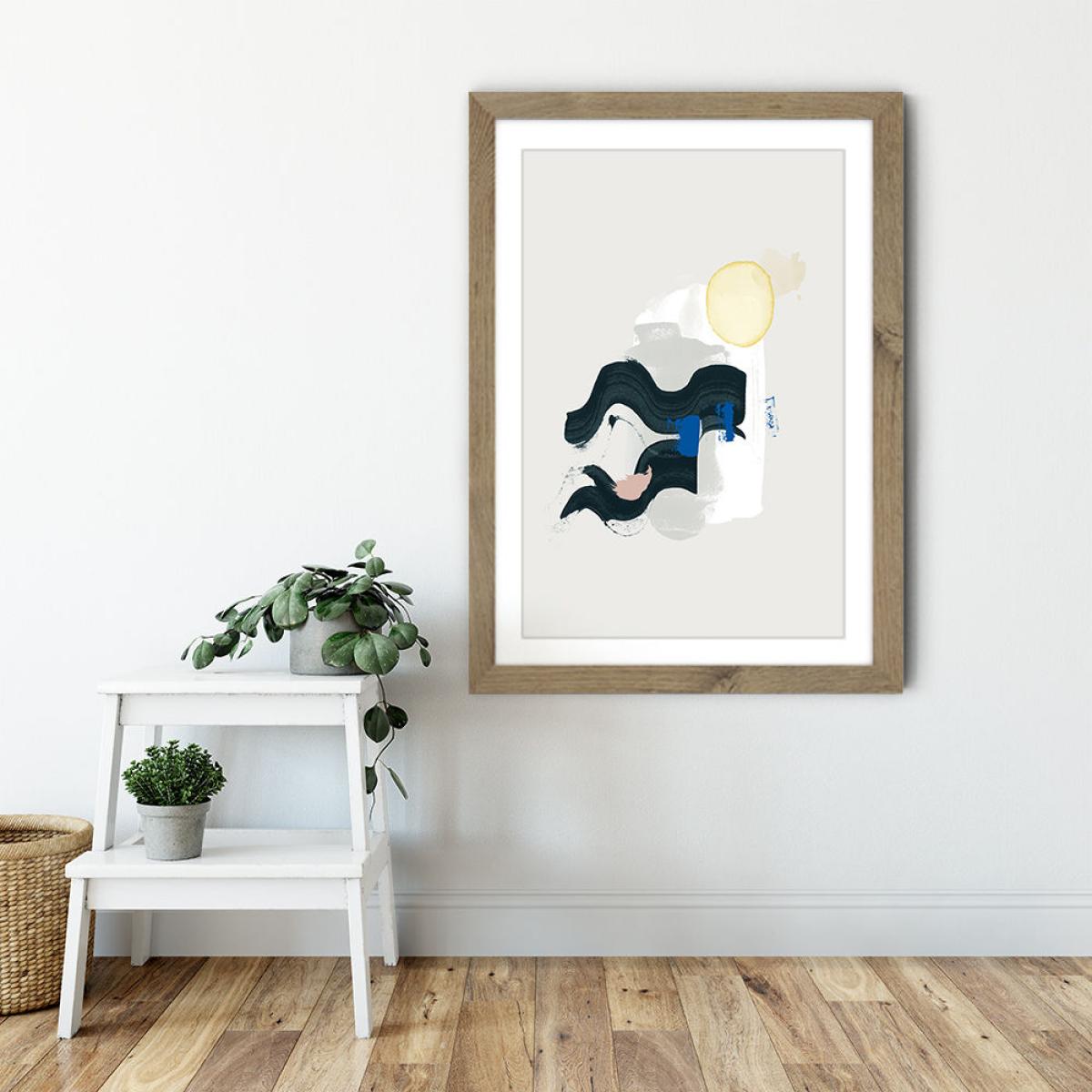 Patience Art Print Oak Frame – image 2