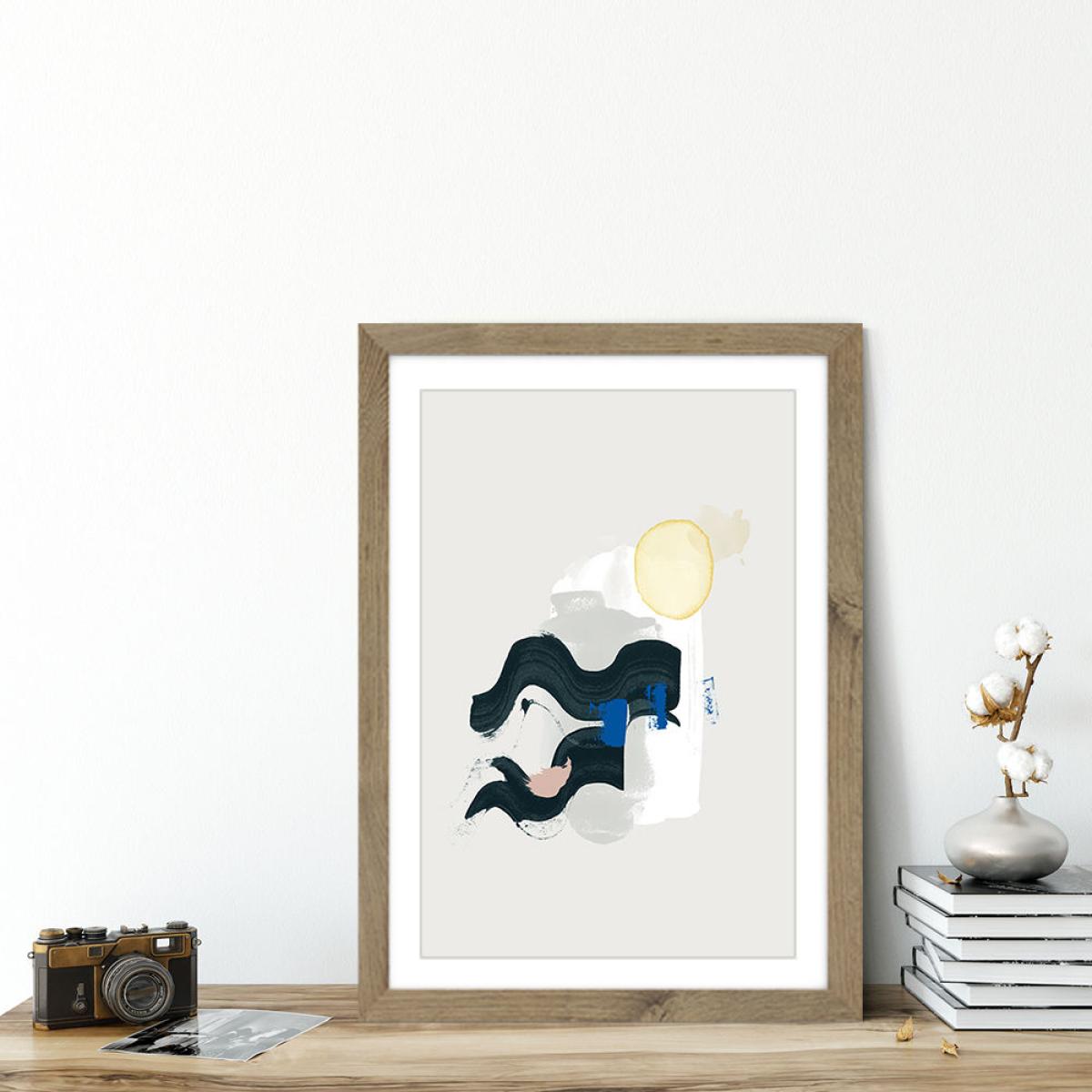 Patience Art Print Oak Frame – image 3