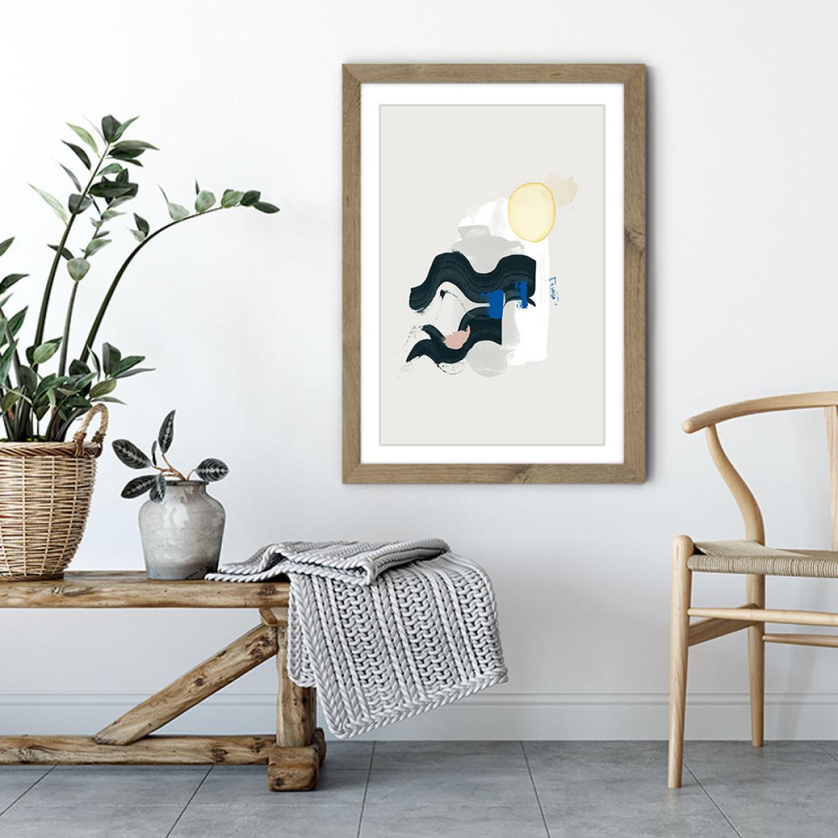 Patience Art Print Oak Frame – image 4