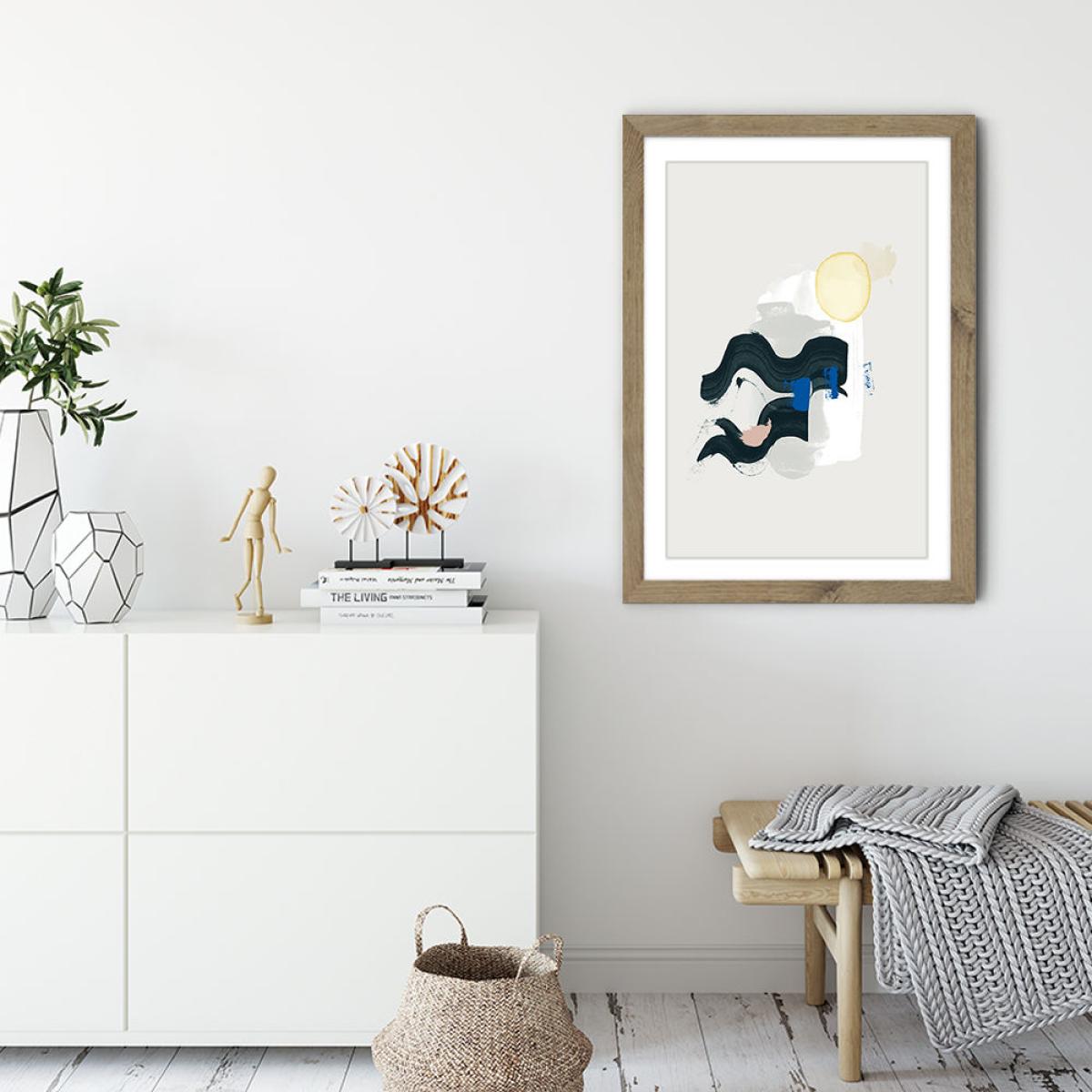 Patience Art Print Oak Frame – image 5