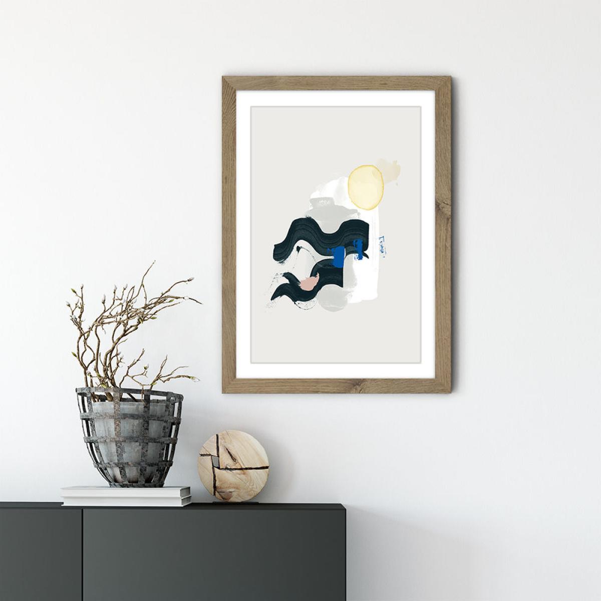 Patience Art Print Oak Frame – image 6