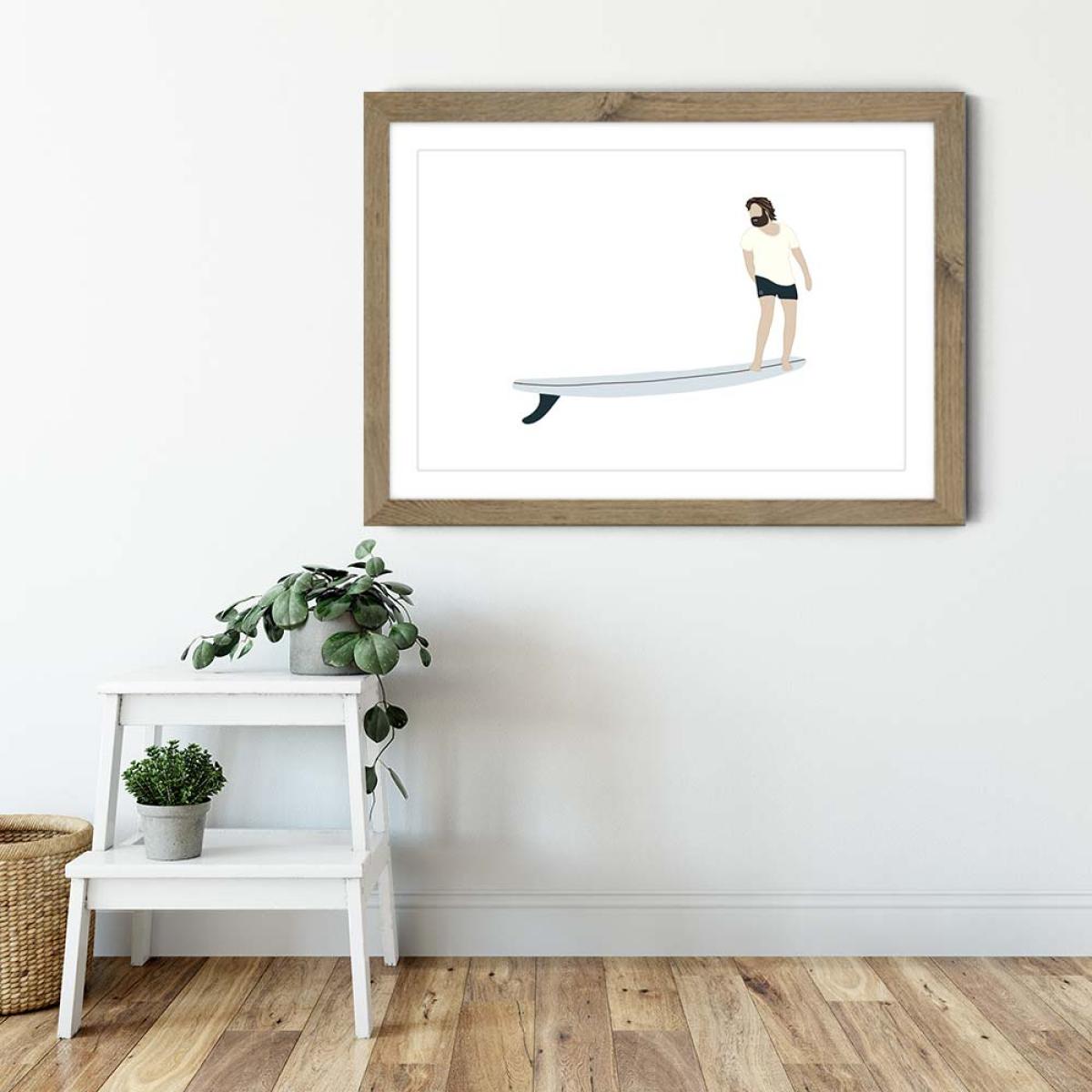Easy Art Print Oak Frame – image 4
