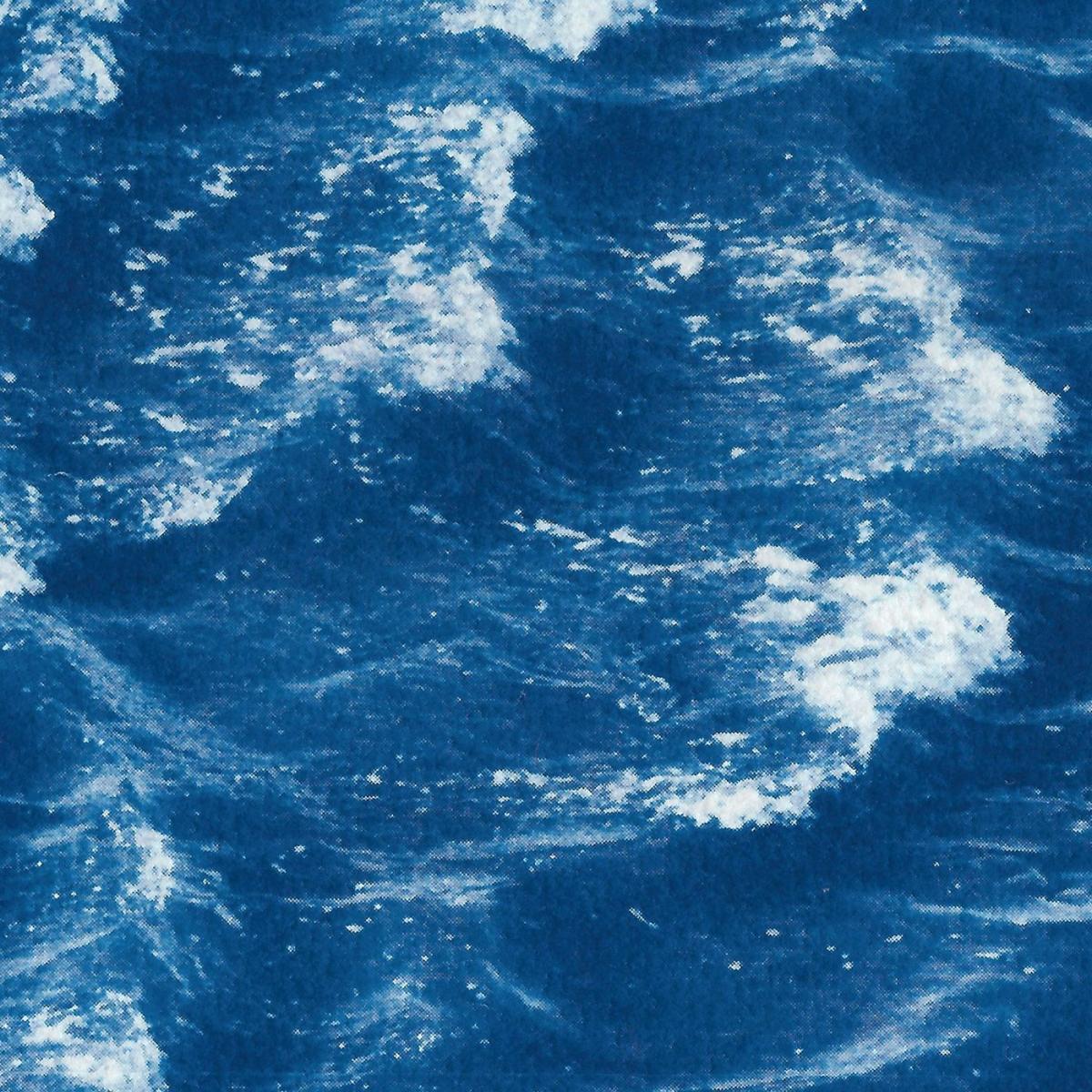 Rolling Waves off Sidney Handmade Cyanotype Art Print – image 3