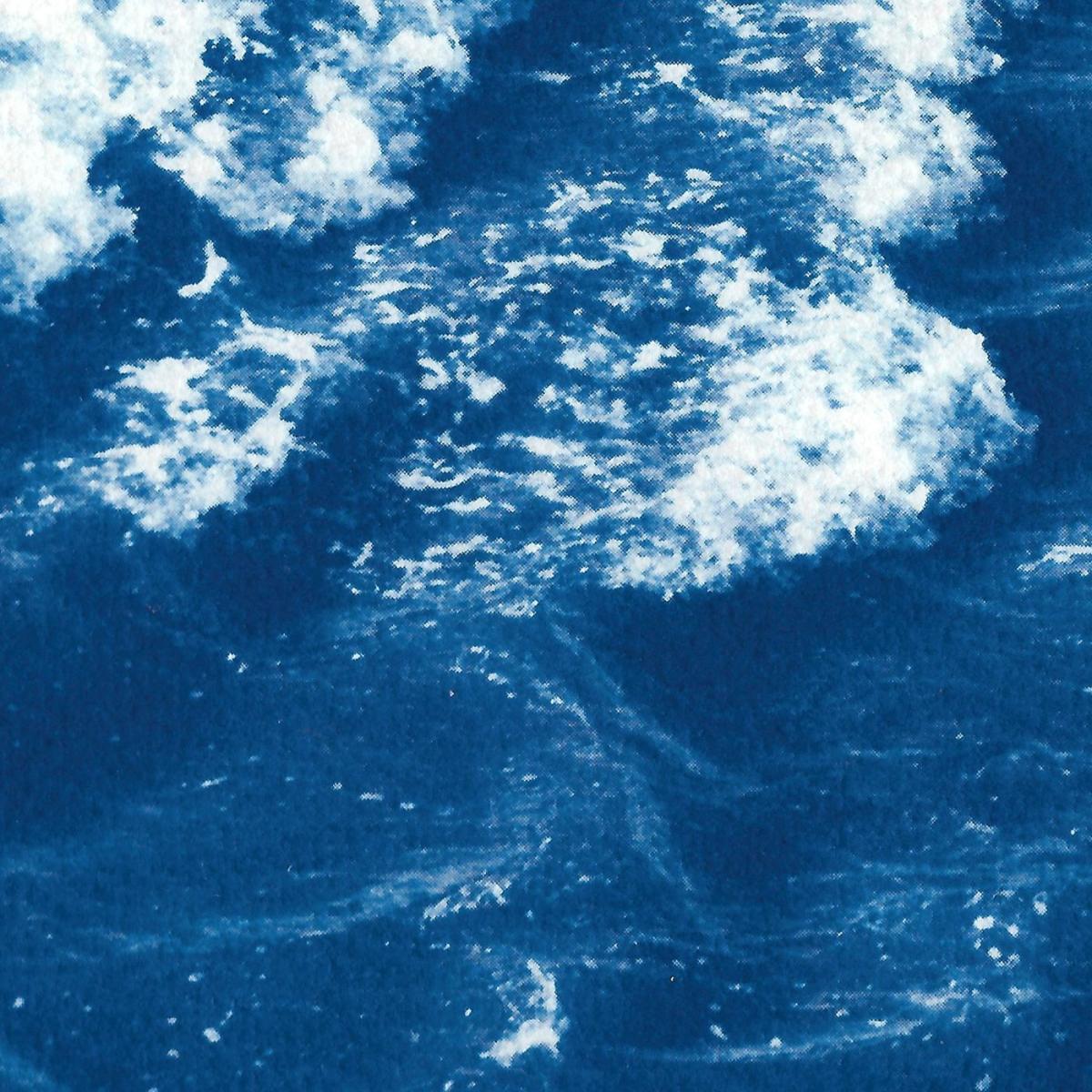 Rolling Waves off Sidney Handmade Cyanotype Art Print – image 5