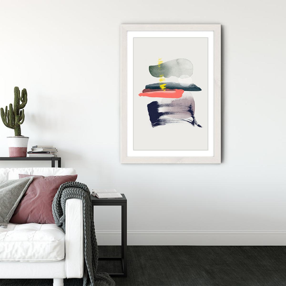 Drive Art Print White Frame – image 4
