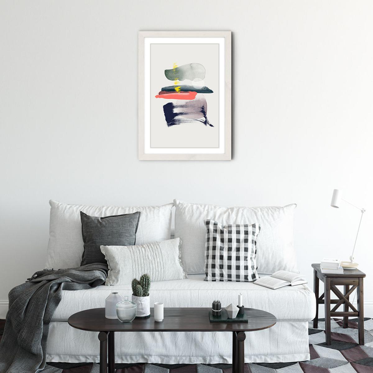 Drive Art Print White Frame – image 5