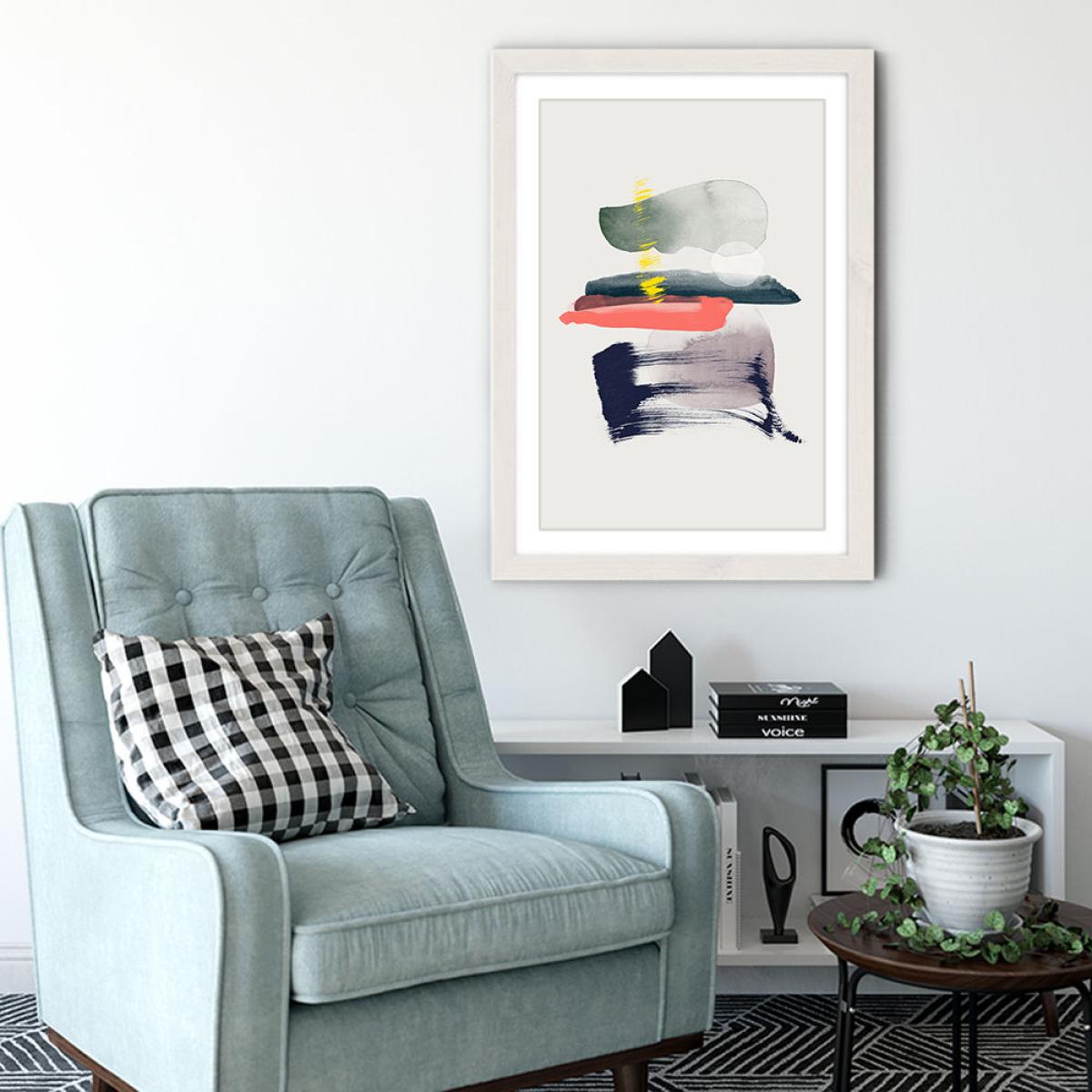 Drive Art Print White Frame – image 6