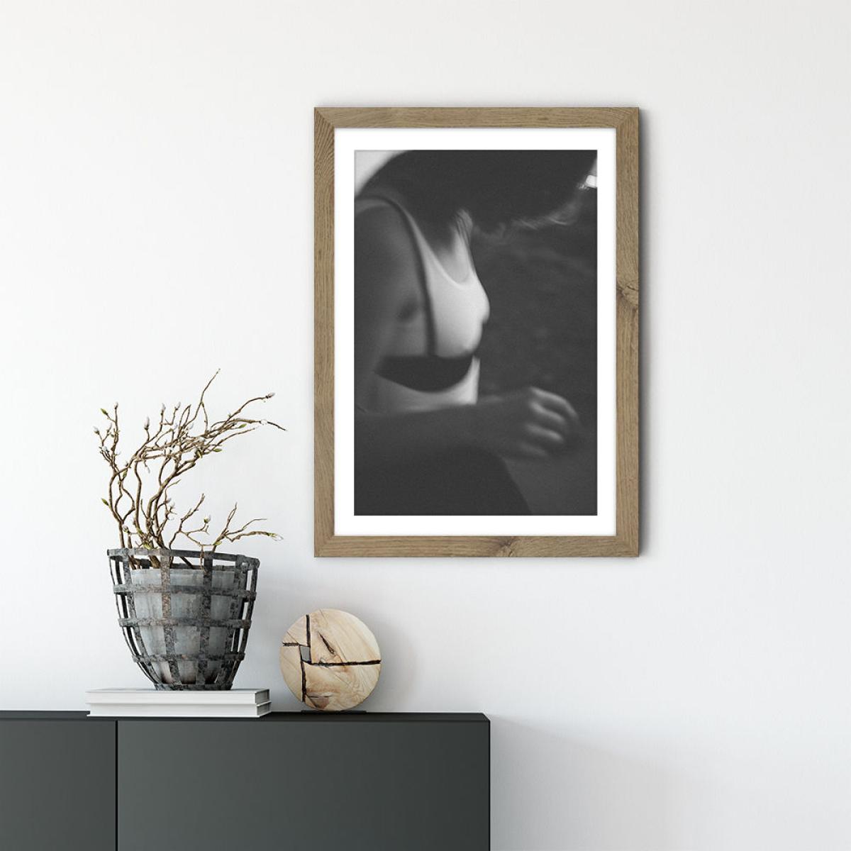 Desert Dance II Art Print Oak Frame – image 2