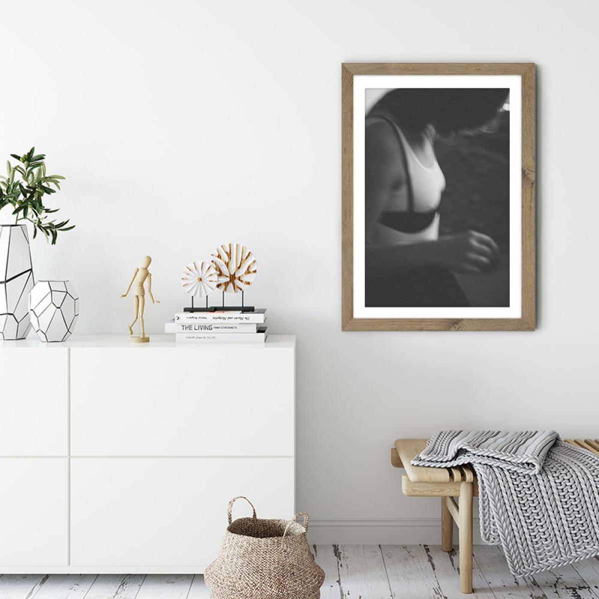 Desert Dance II Art Print Oak Frame – image 3