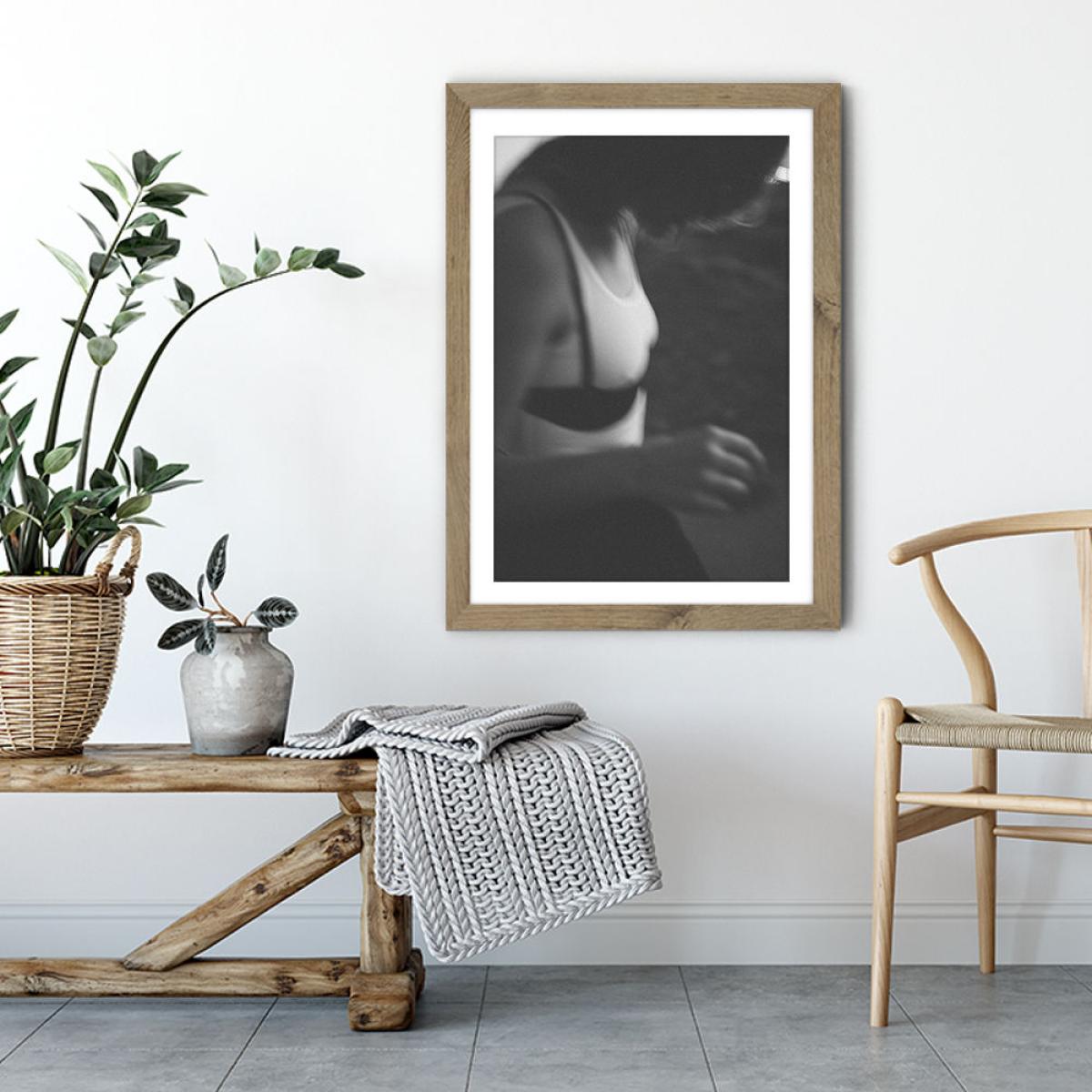 Desert Dance II Art Print Oak Frame – image 4