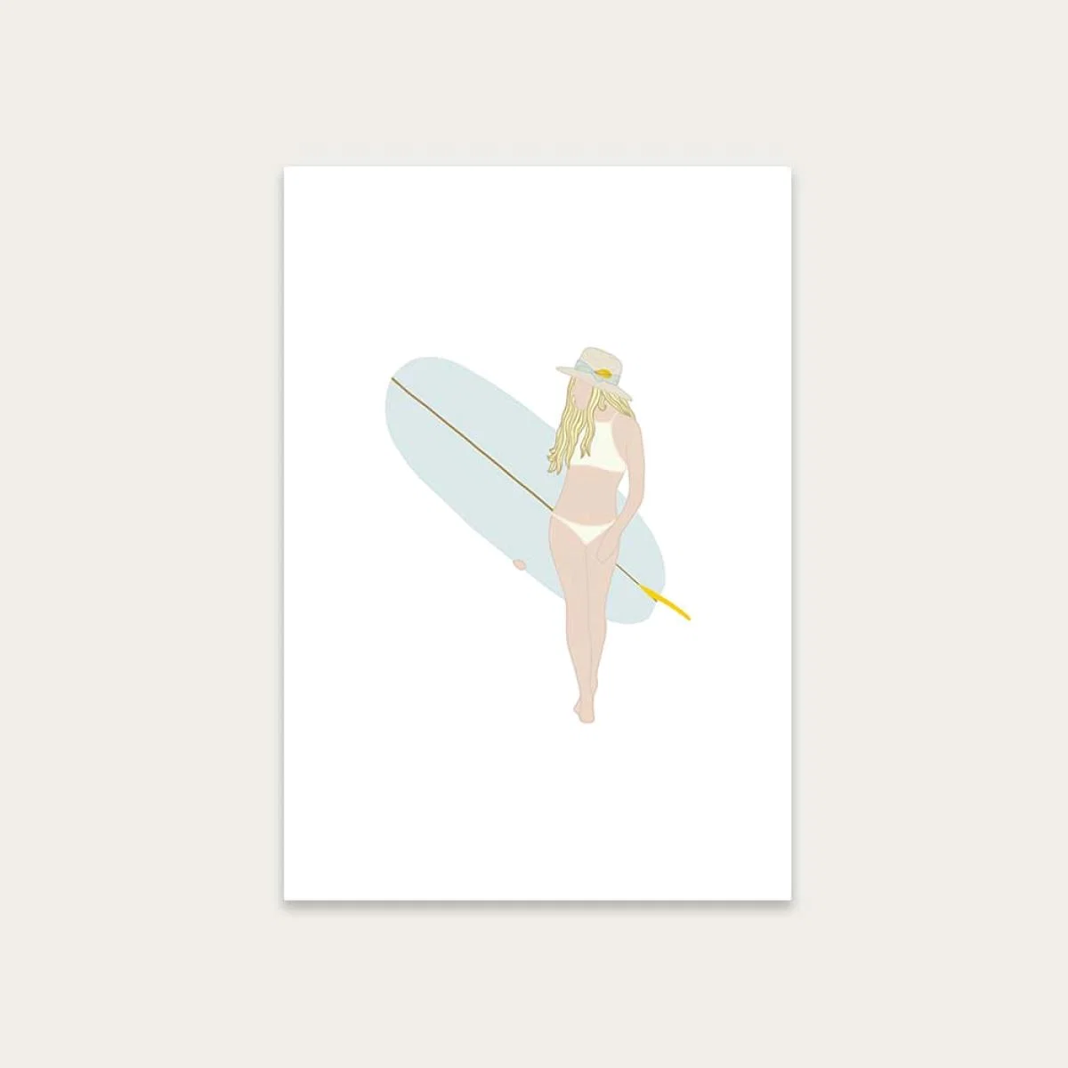 Summer Love Art Print Unframed