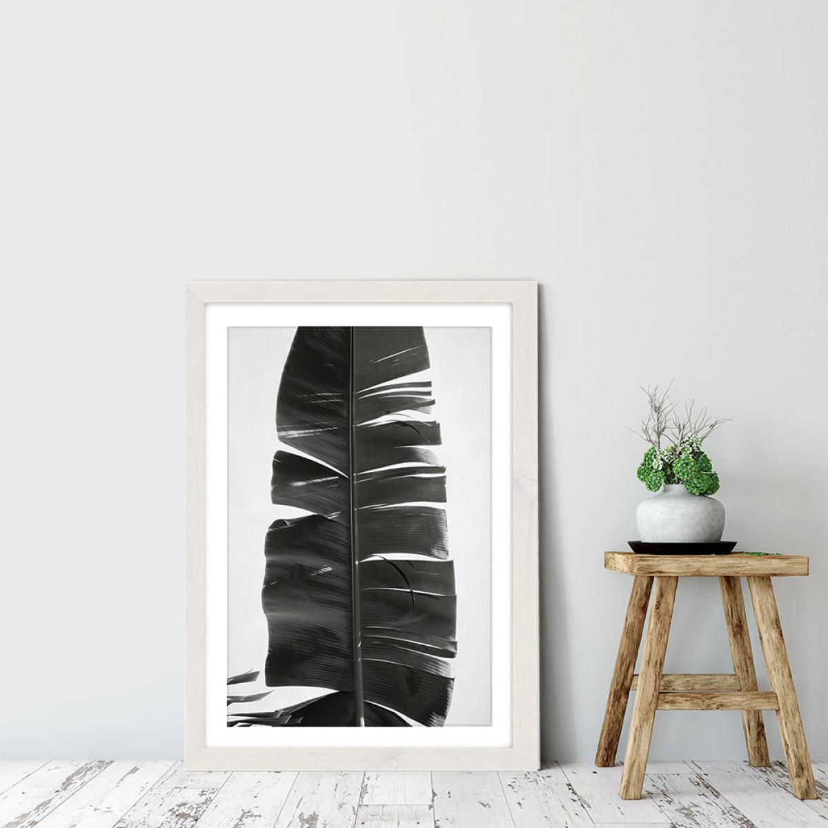 Tropical Jungle Vibes Art Print White Frame – image 5