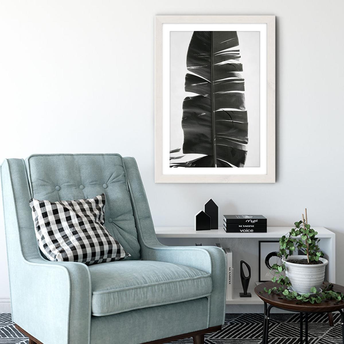 Tropical Jungle Vibes Art Print White Frame – image 7