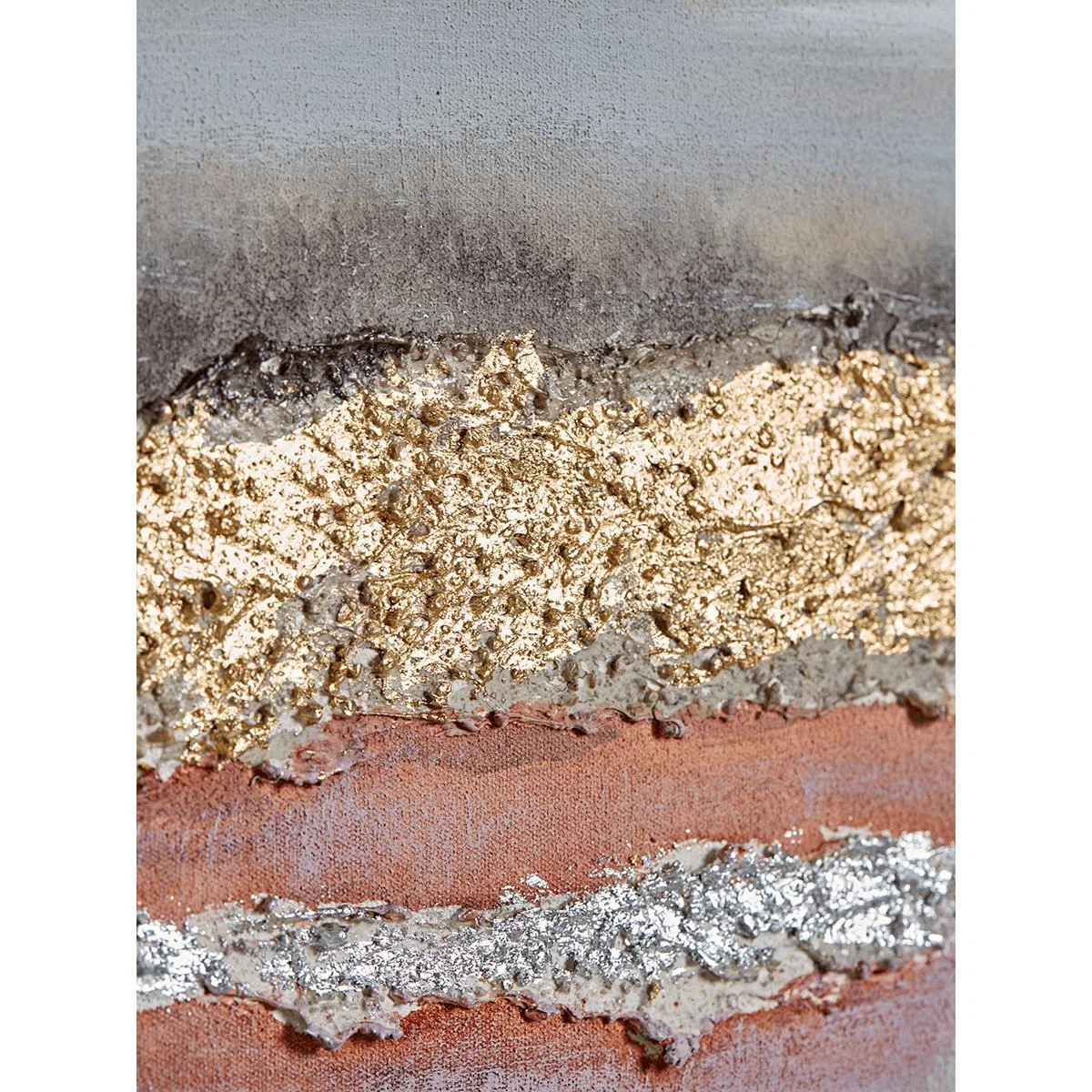 Two Blush & Gold Canvases – image 4