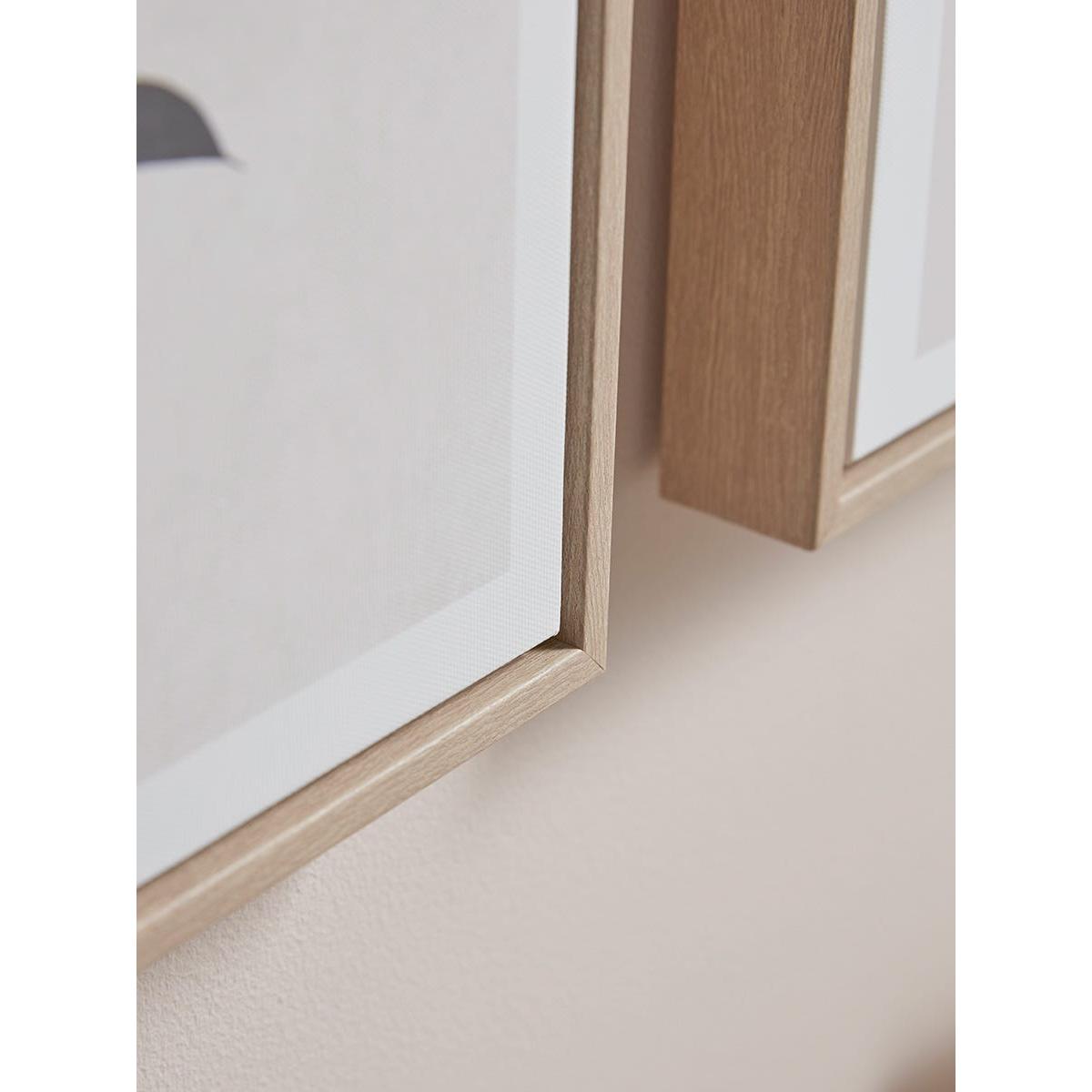 Two Monochrome Leaf Canvases – image 2