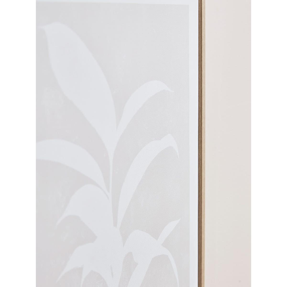 Two Monochrome Leaf Canvases – image 4