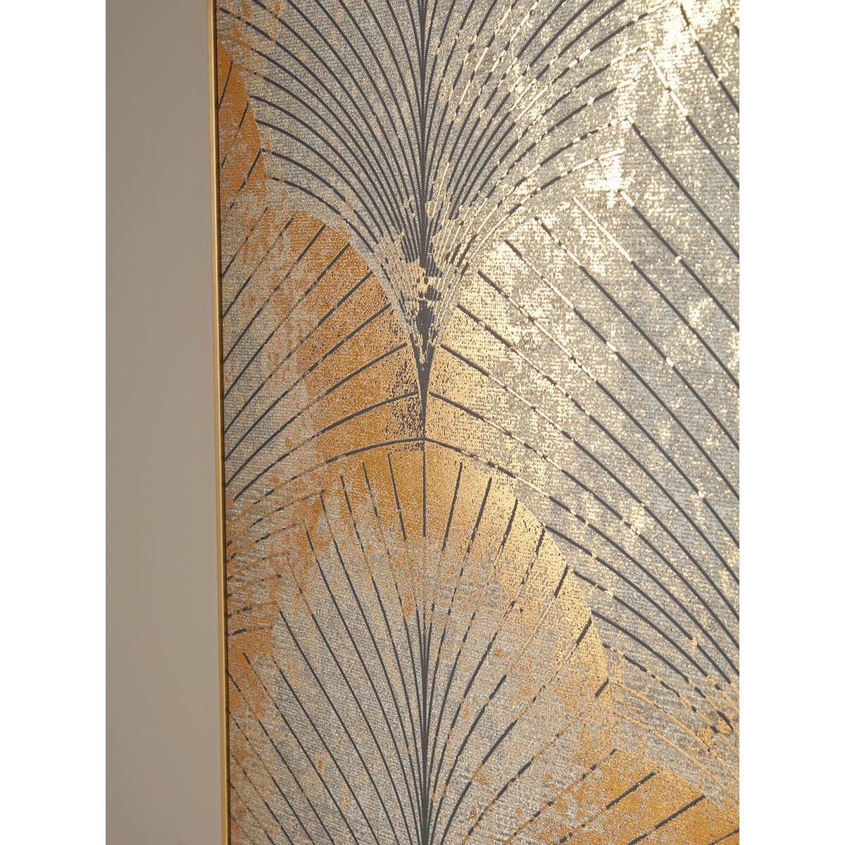 Abstract Gold Leaf Canvas – image 2