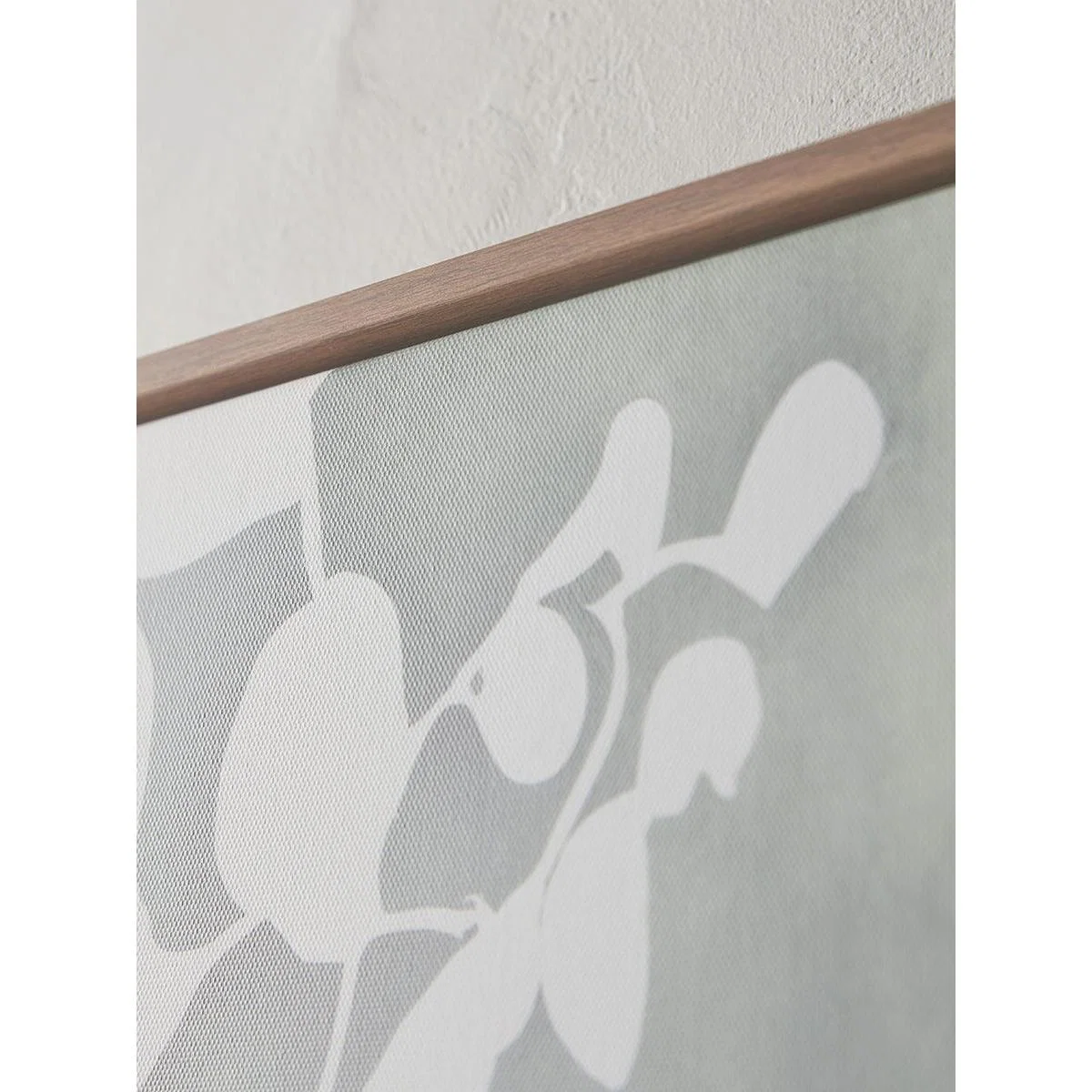 Two Framed Leaf Canvases – image 3
