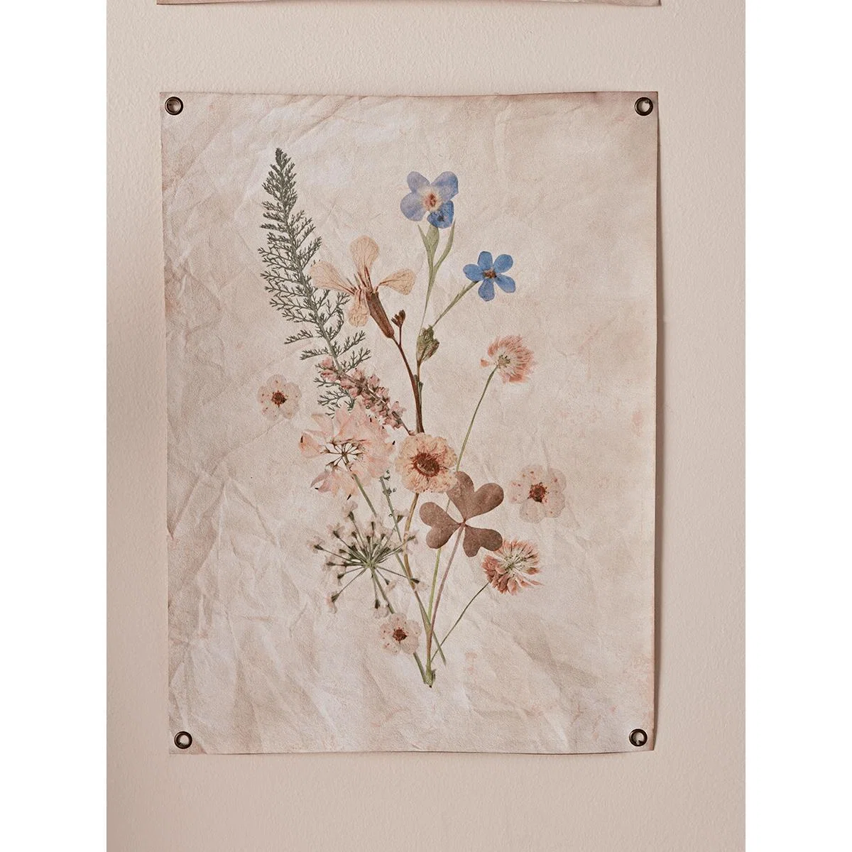 Pressed Flower Canvas Triptych – image 3