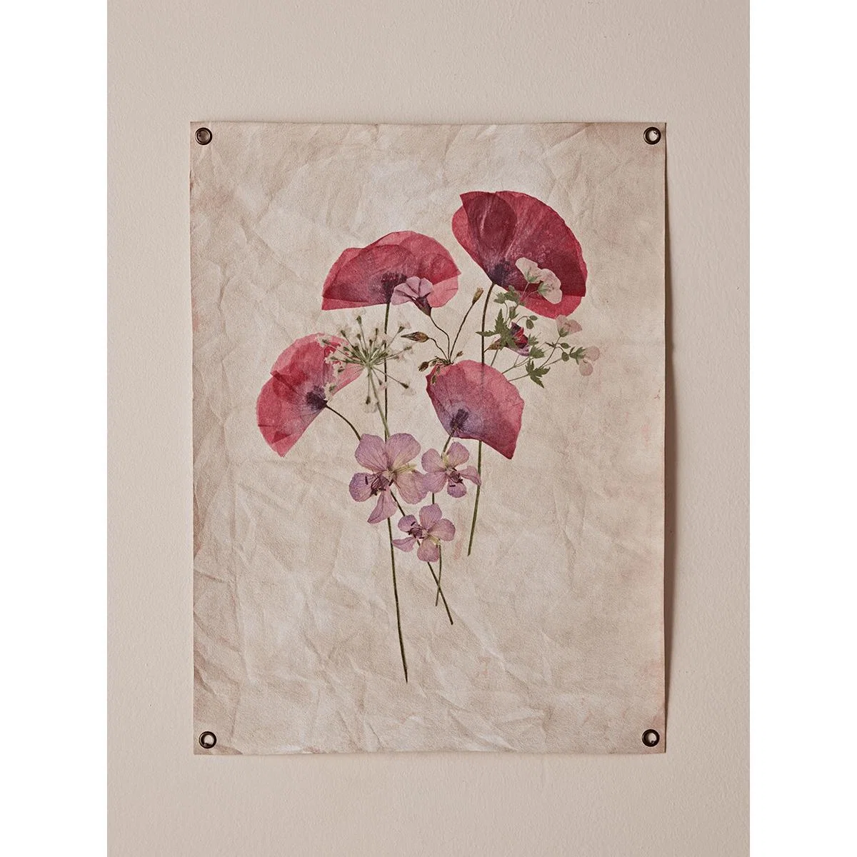 Pressed Flower Canvas Triptych – image 6